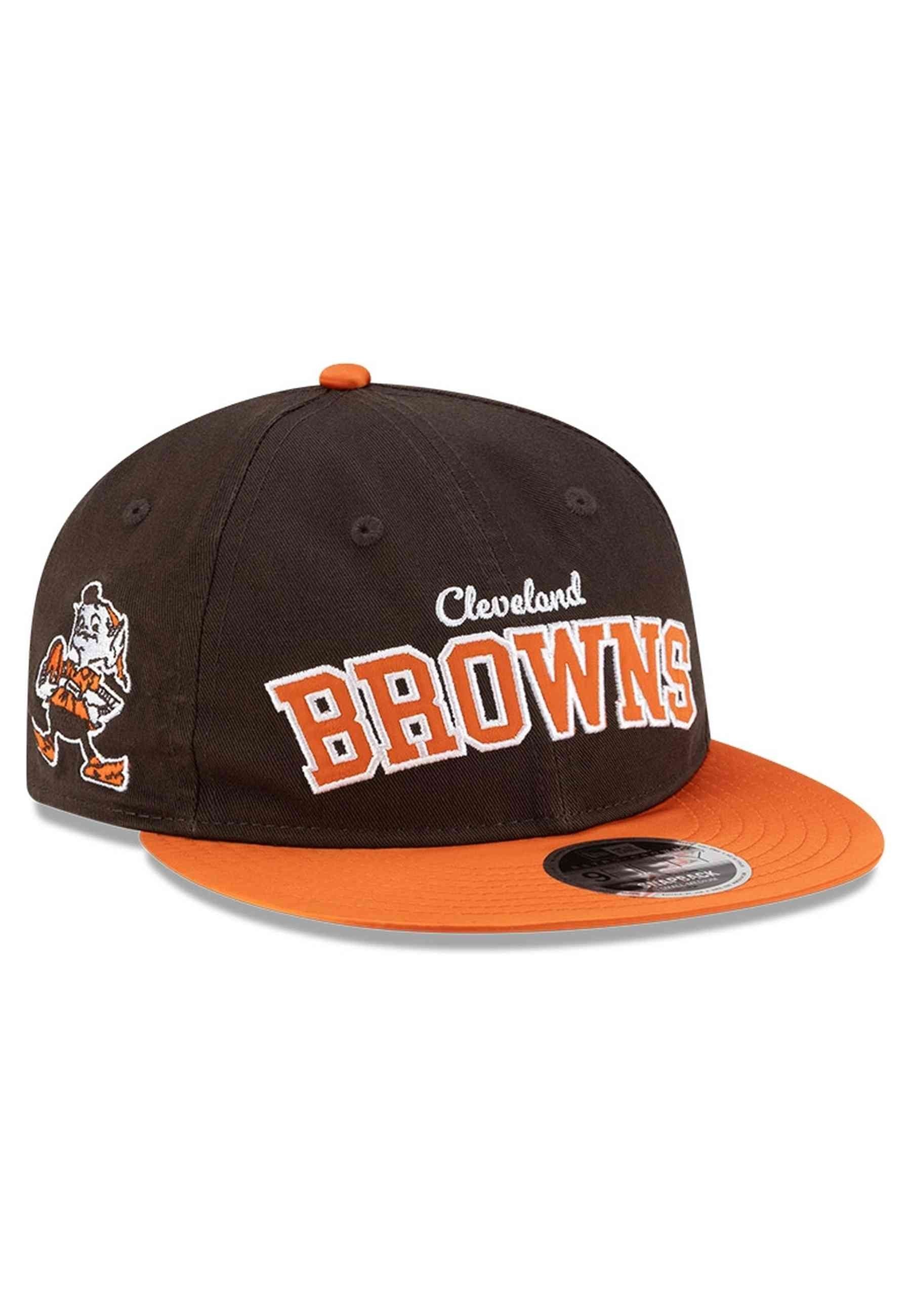GORRA NEW ERA MARRON CLEVELAND BROWS NFL HISTORIC 9FIFTY RC CLEBRO