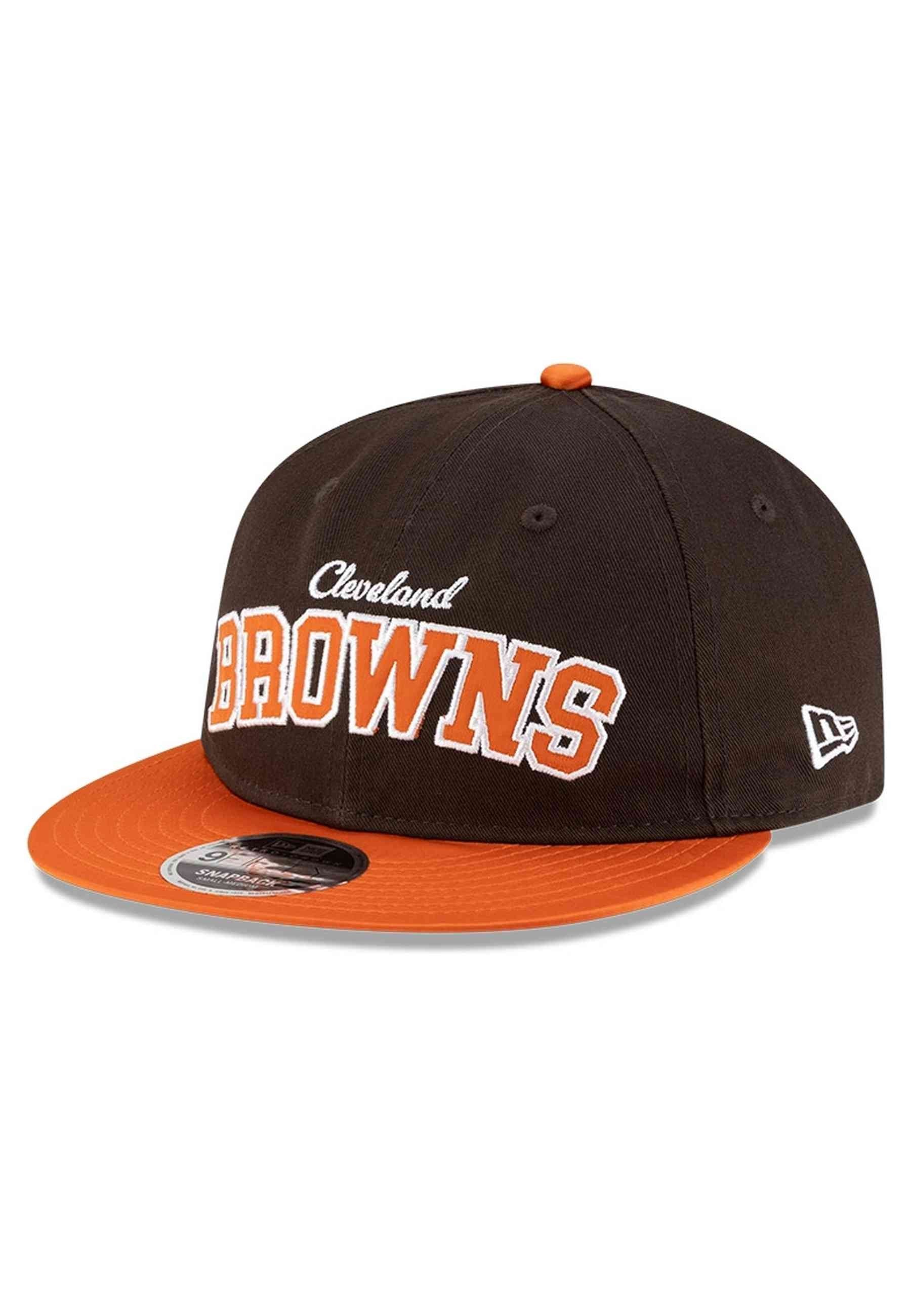 GORRA NEW ERA MARRON CLEVELAND BROWS NFL HISTORIC 9FIFTY RC CLEBRO