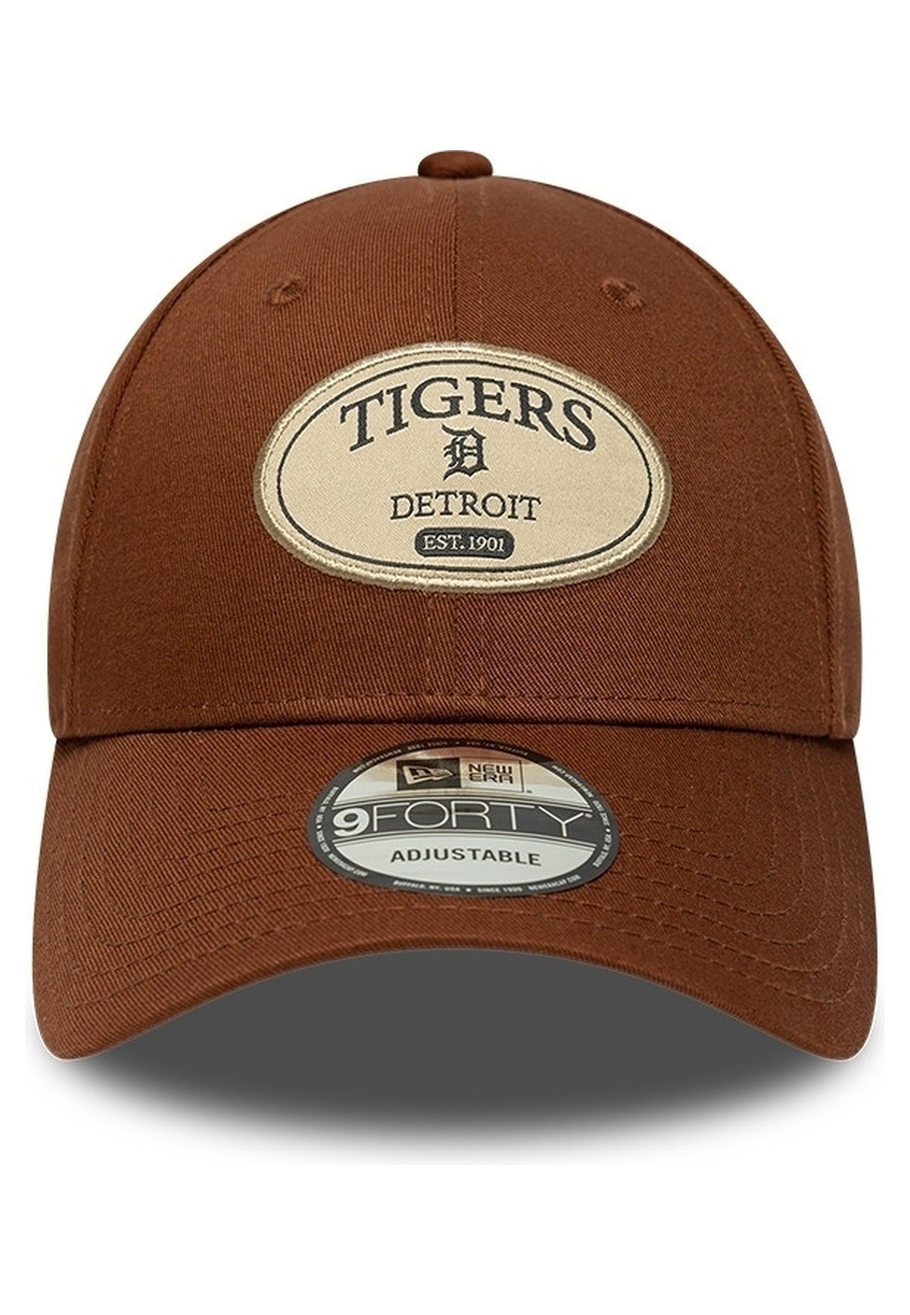 GORRA NEW ERA MARRON DETROIT TIGERS D RING PATCH DETTIG