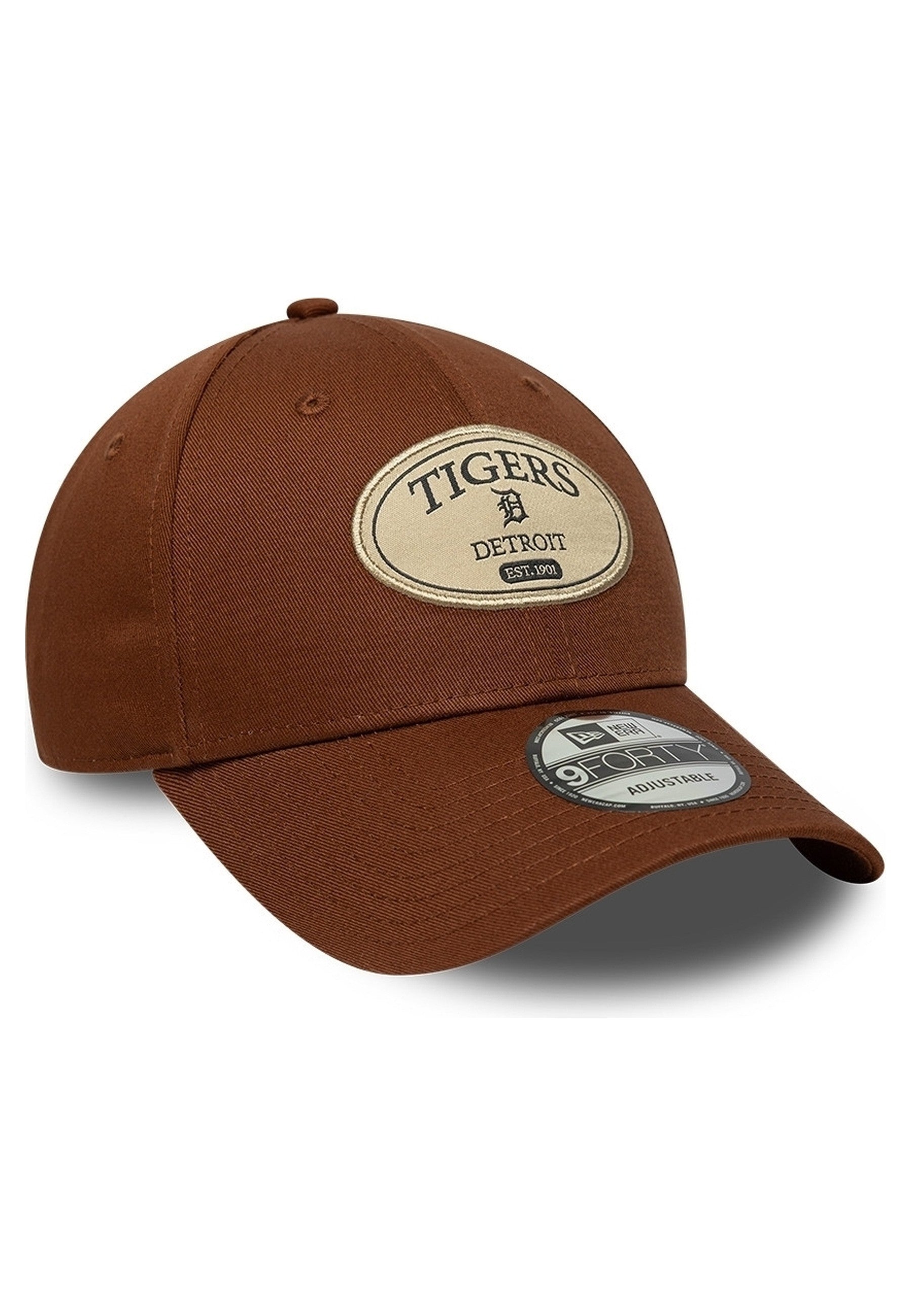 GORRA NEW ERA MARRON DETROIT TIGERS D RING PATCH DETTIG