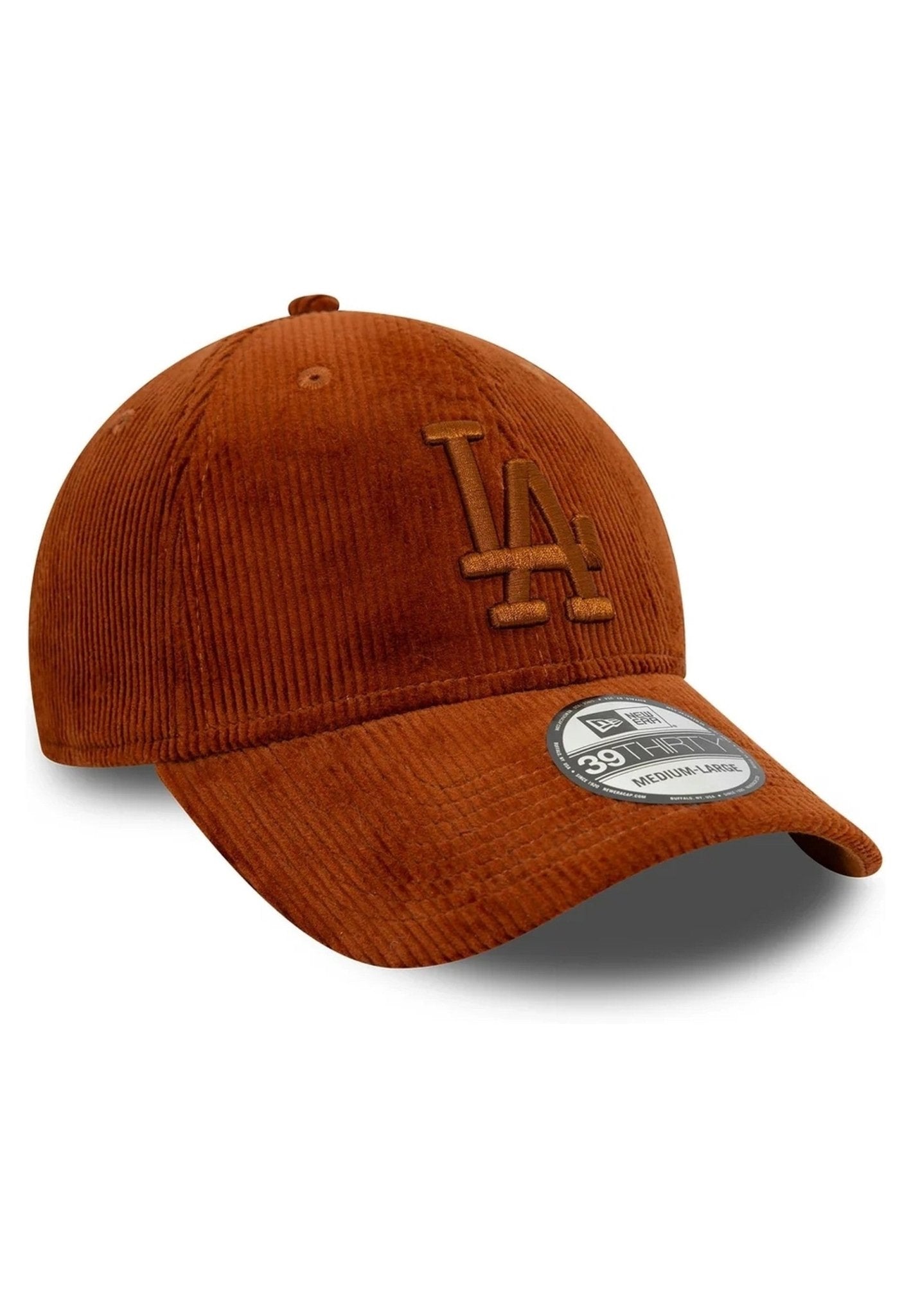 GORRA NEW ERA MARRON DODGERS CORD 39THIRTY LOSDOD - AREA ZERO