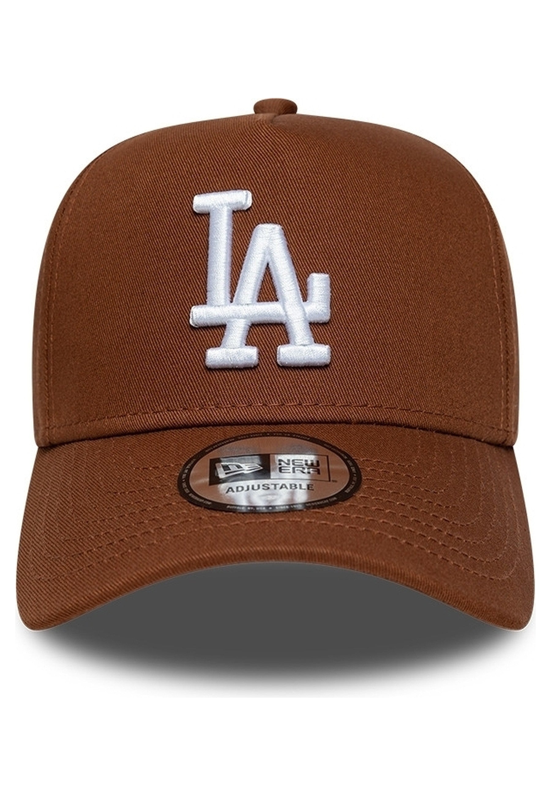 GORRA NEW ERA MARRON DODGERS LEAGUE ESSENTIAL E-FRAME LOSDOD