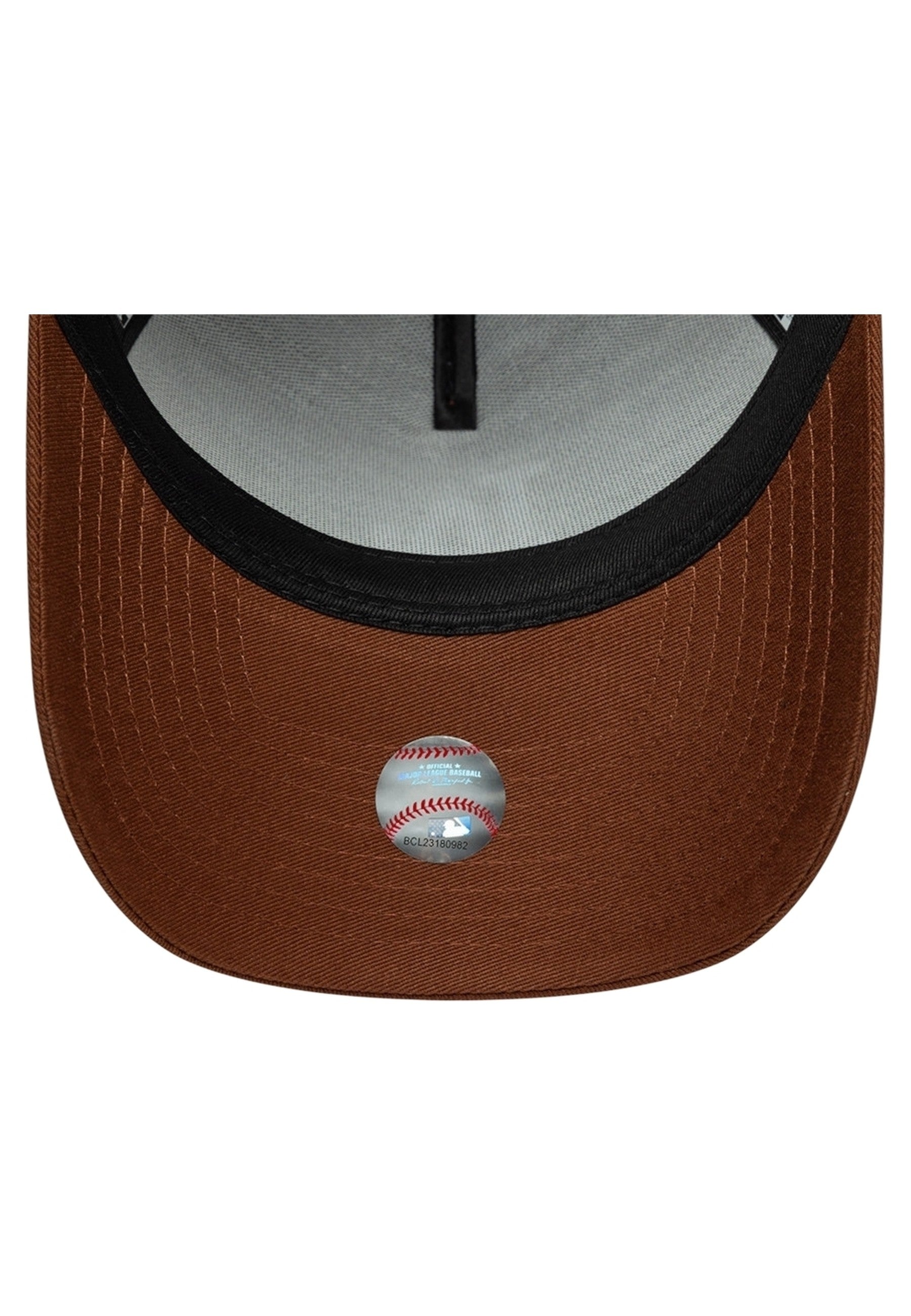 GORRA NEW ERA MARRON DODGERS LEAGUE ESSENTIAL E-FRAME LOSDOD