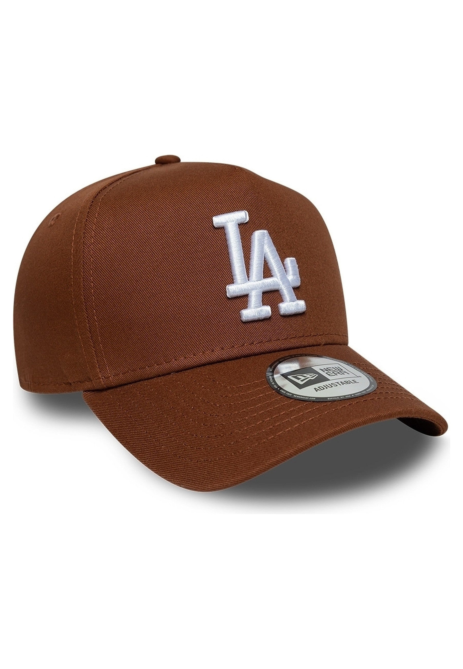 GORRA NEW ERA MARRON DODGERS LEAGUE ESSENTIAL E-FRAME LOSDOD