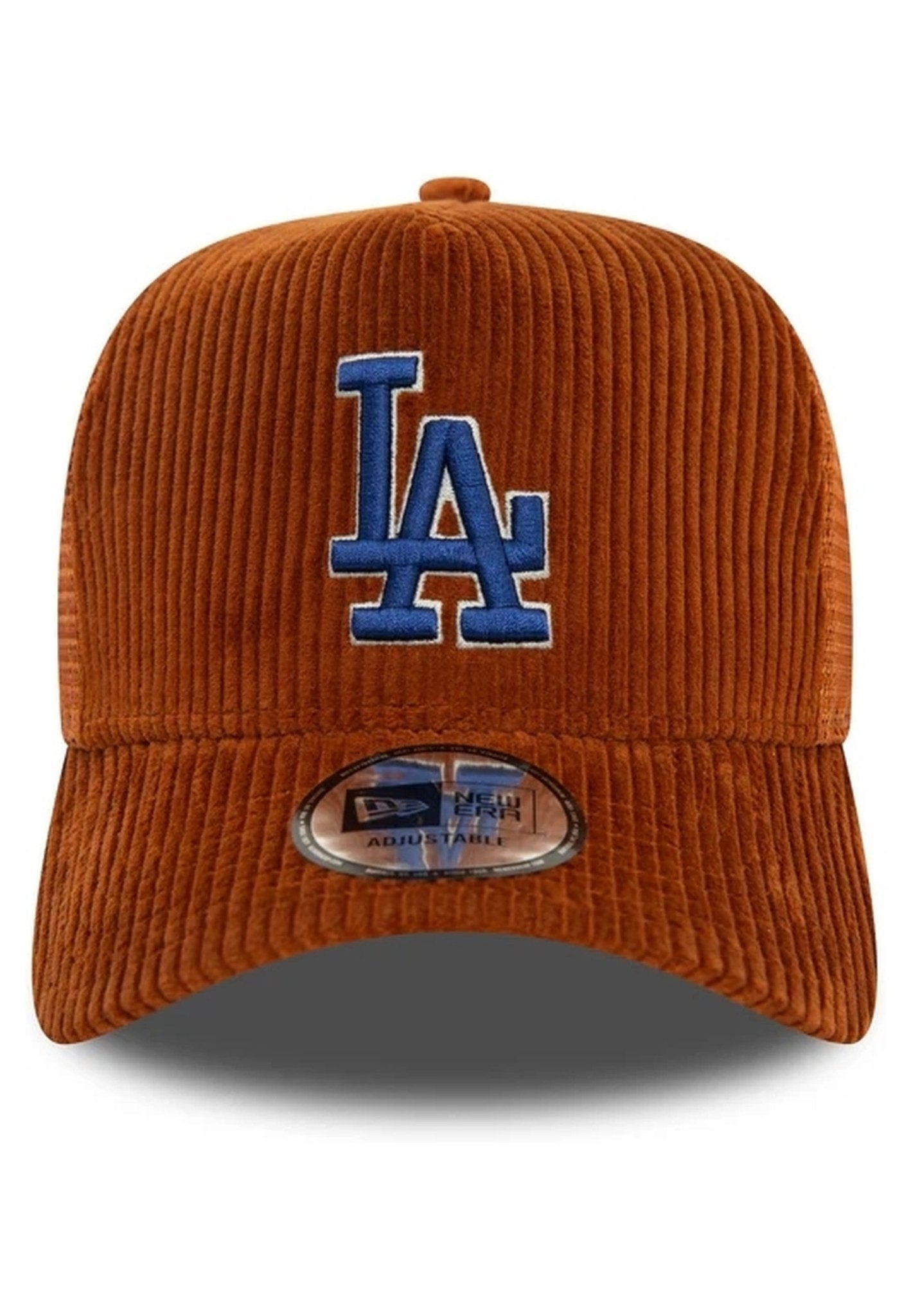 GORRA NEW ERA MARRON DODGERS MLB CORD TRUCKER LOSDOD - AREA ZERO