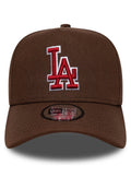 GORRA NEW ERA LOS ANGELES DODGERS MLB OUTLINE SCRIPT E-FRAME MARRÓN