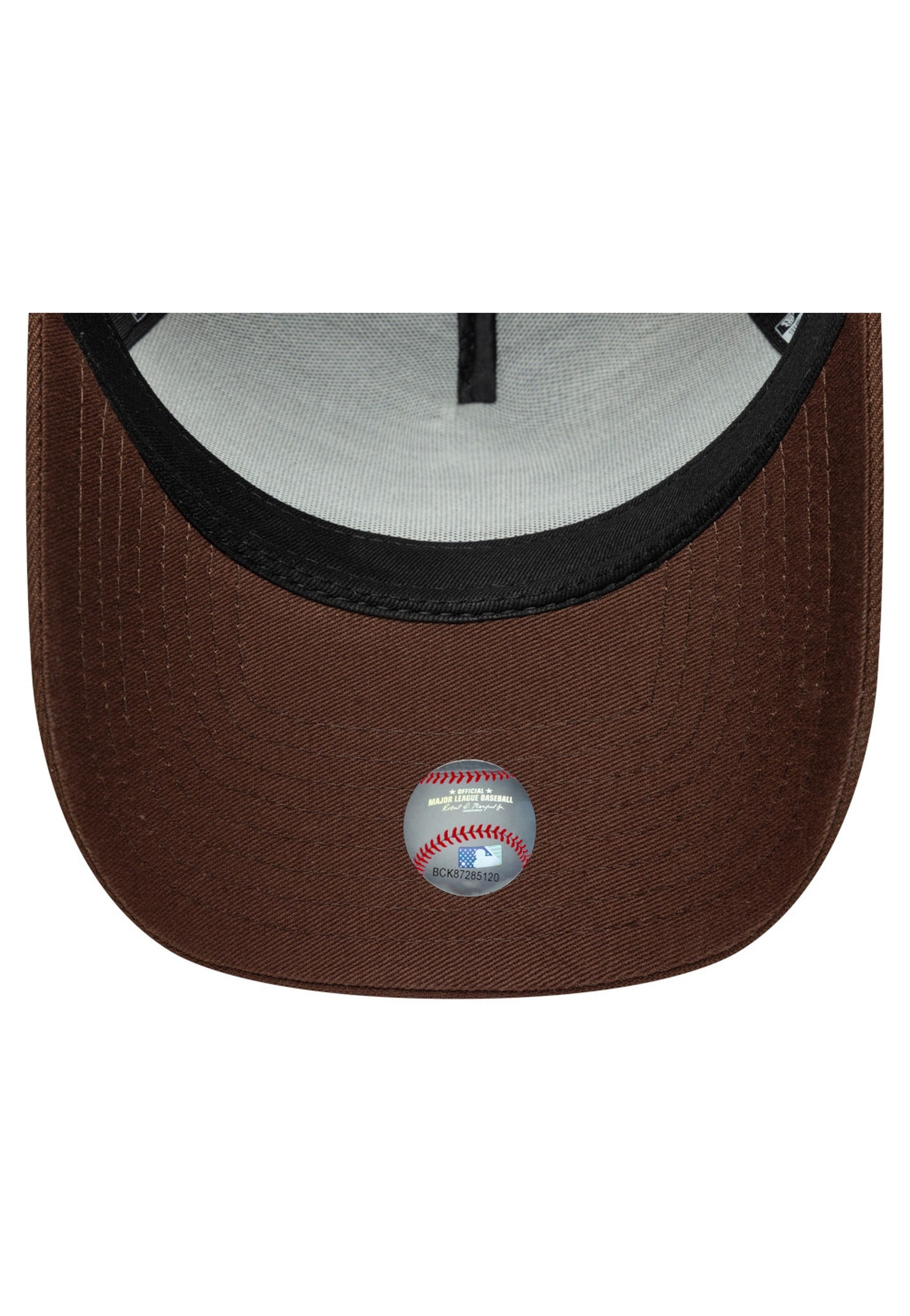 GORRA NEW ERA MARRON DODGERS OUTLINE SCRIPT EFRAME LOSDOD CHS