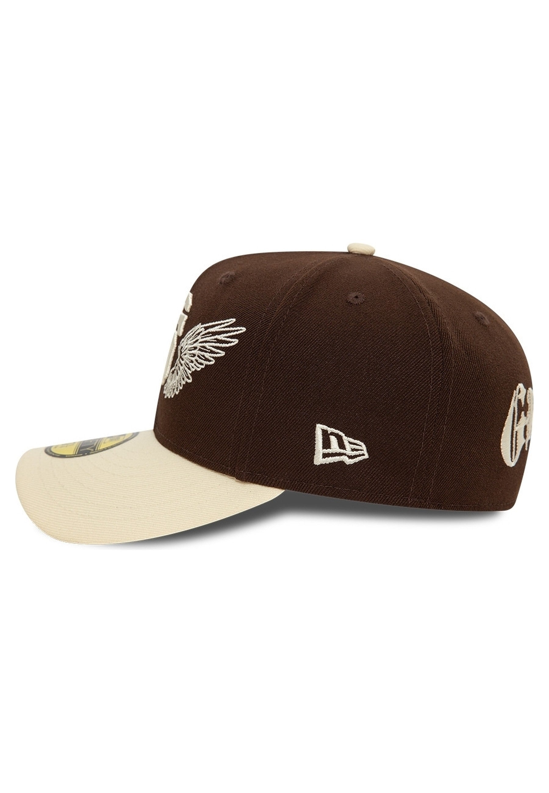 GORRA NEW ERA MARRON GIANTS TEAM WINGS 59FIFTY SAFGIACO