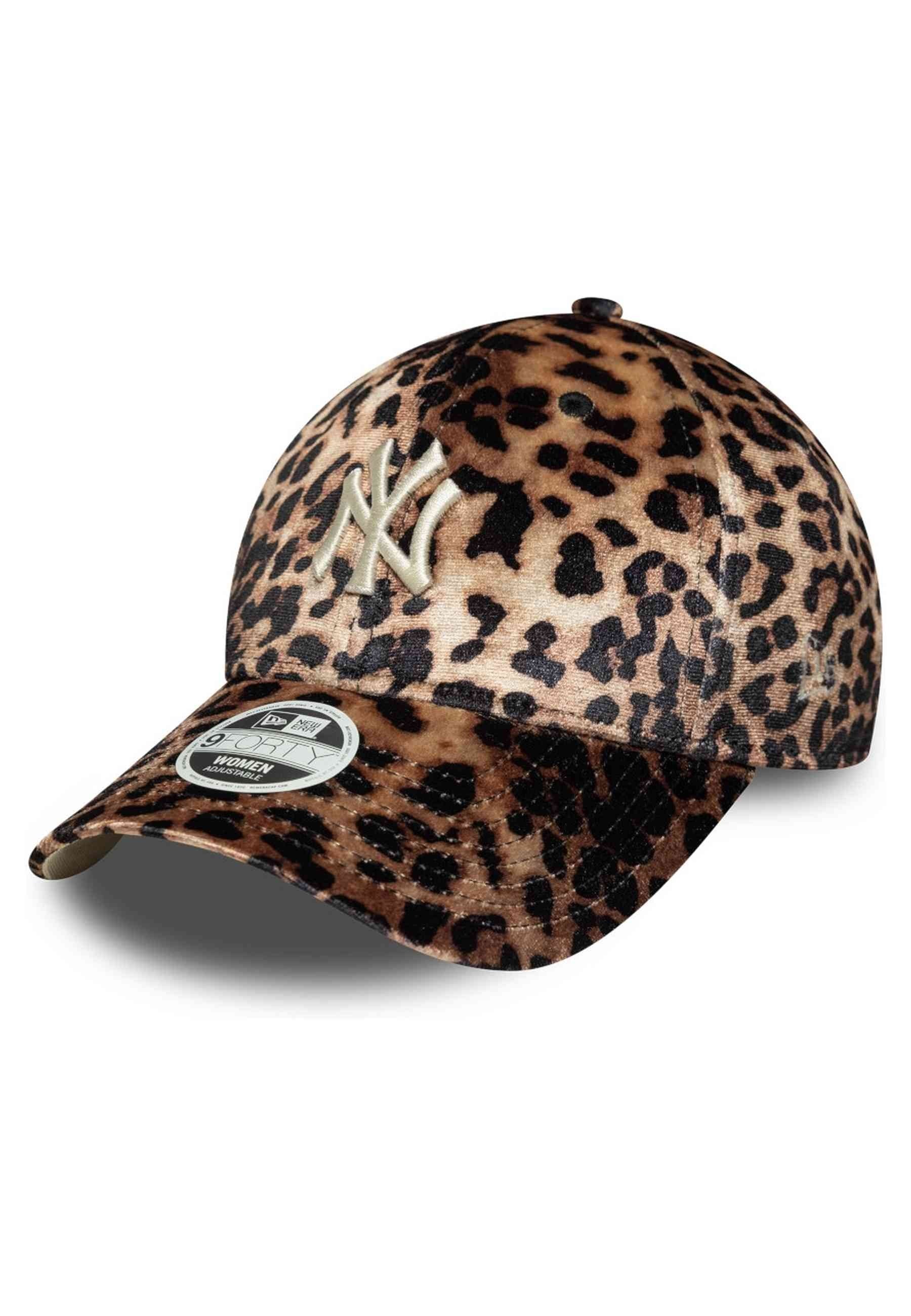 GORRA NEW ERA MARRON LEOPARDO YANKKES WMNS LEO VELOUR 9FORTY NEYYAN
