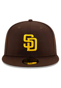 GORRA NEW ERA MARRON SAN DIEGO PADRES ACPERF 5950 SADPAD GM