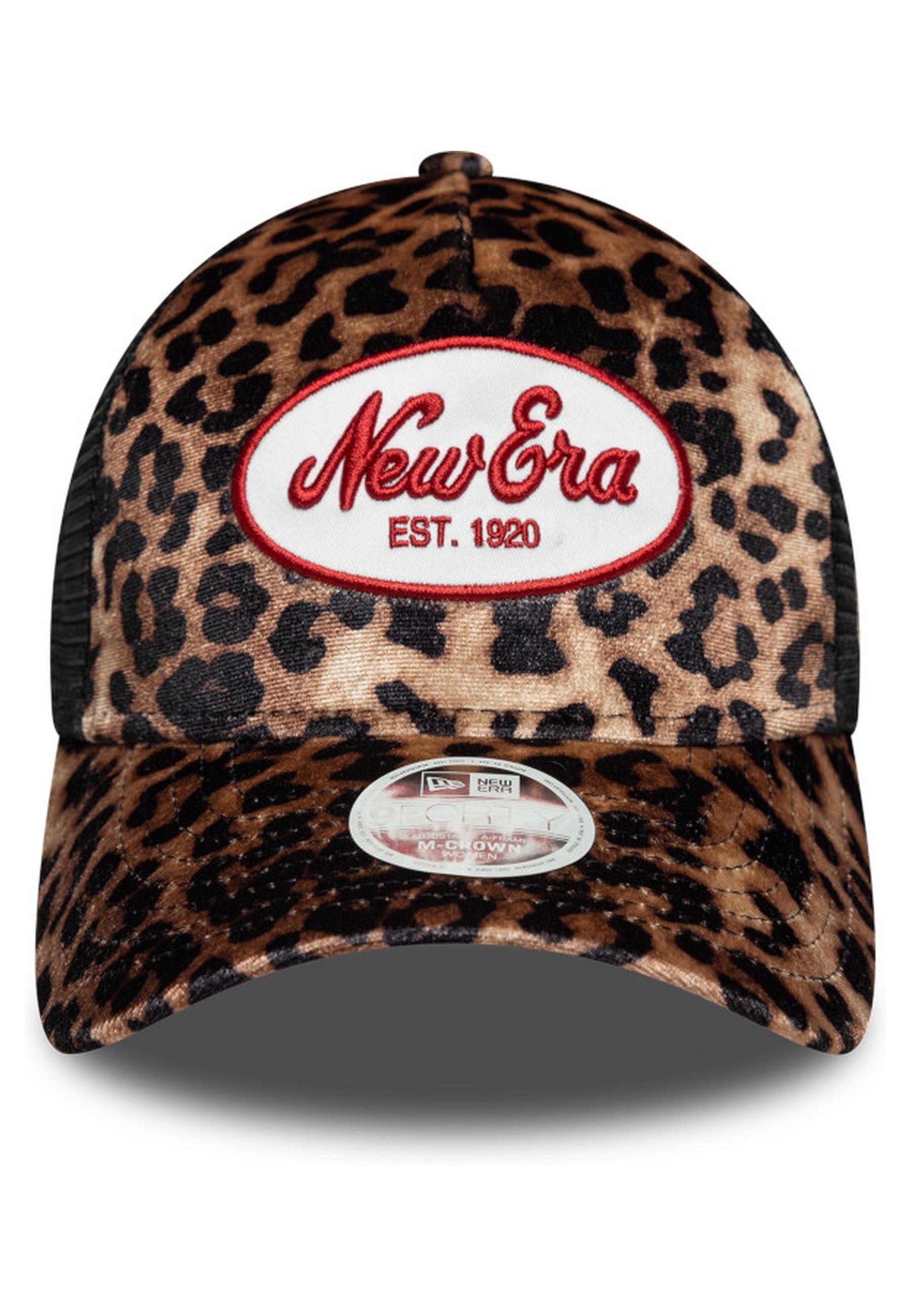 GORRA NEW ERA MARRON WMNS LEOPARD MC AF TRUCKER