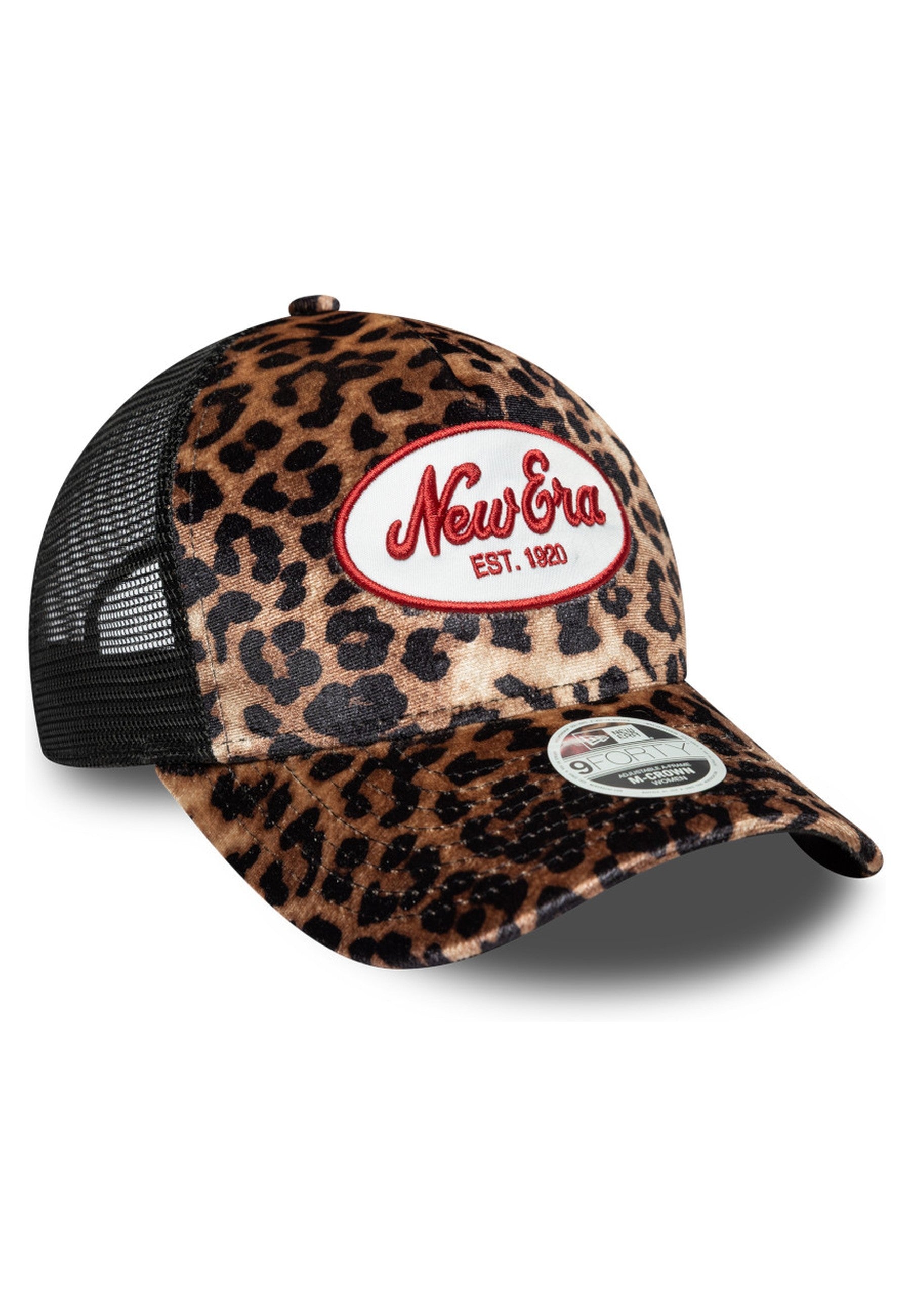 GORRA NEW ERA MARRON WMNS LEOPARD MC AF TRUCKER