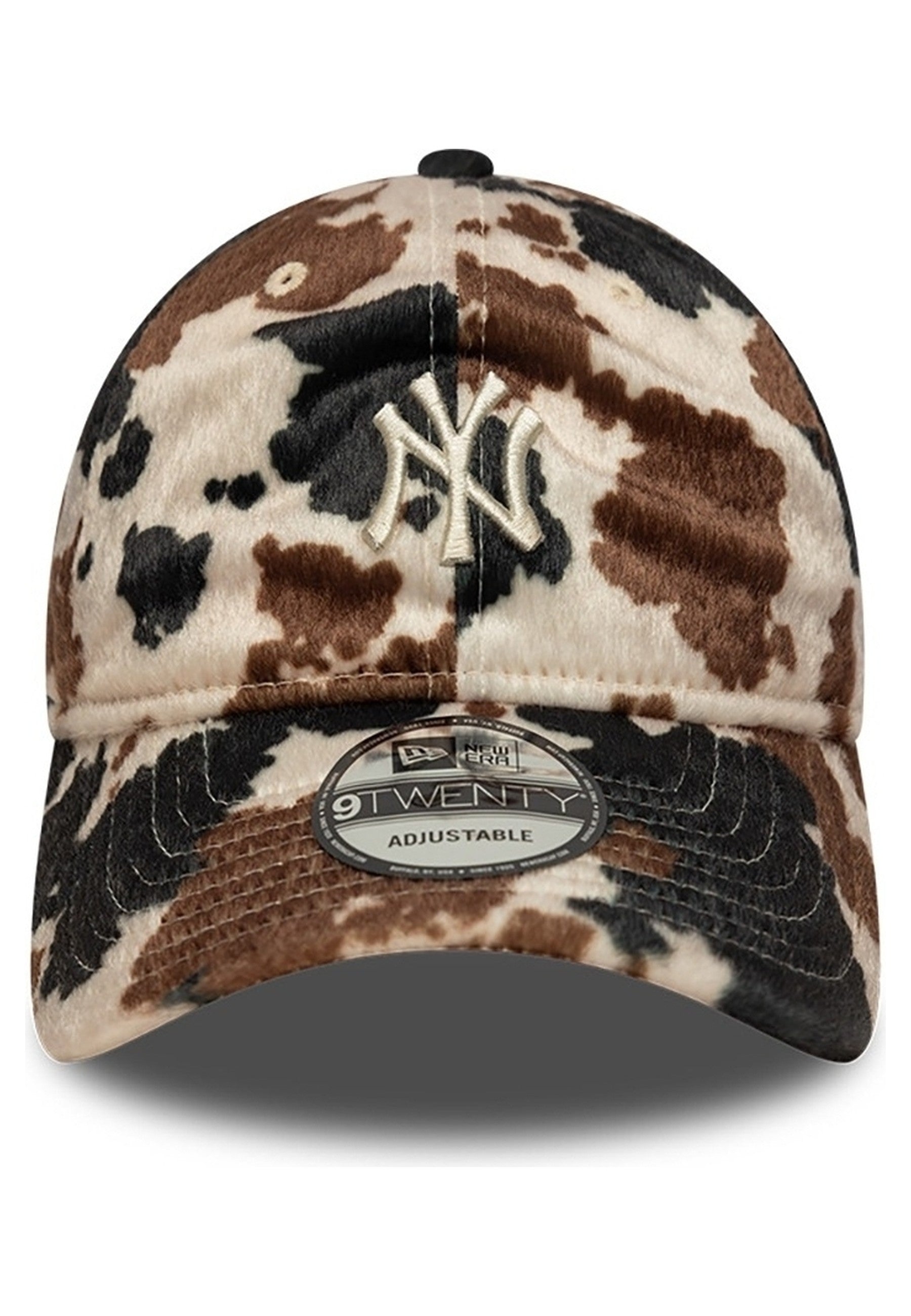 GORRA NEW ERA MARRON YANKEES ANIMAL PRINT 9TWENTY