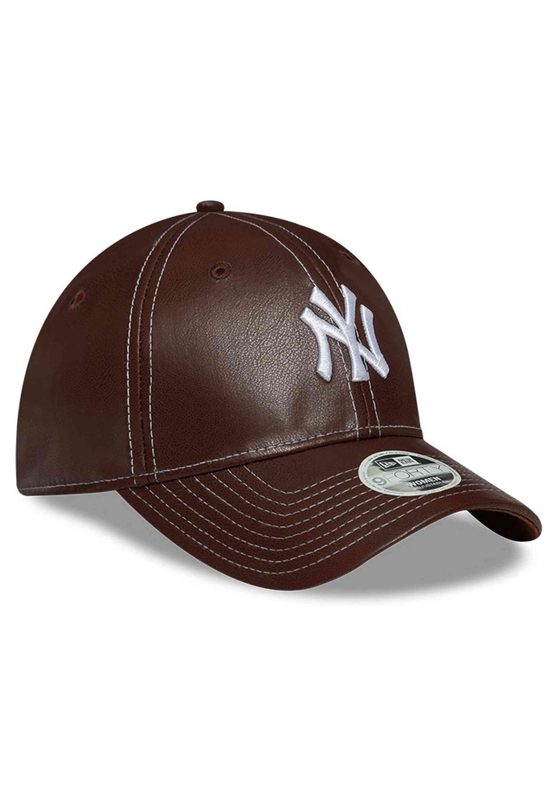 GORRA NEW ERA MARRON YANKEES WMNS TOPSTITCH PU 9FORTY NEYYAN