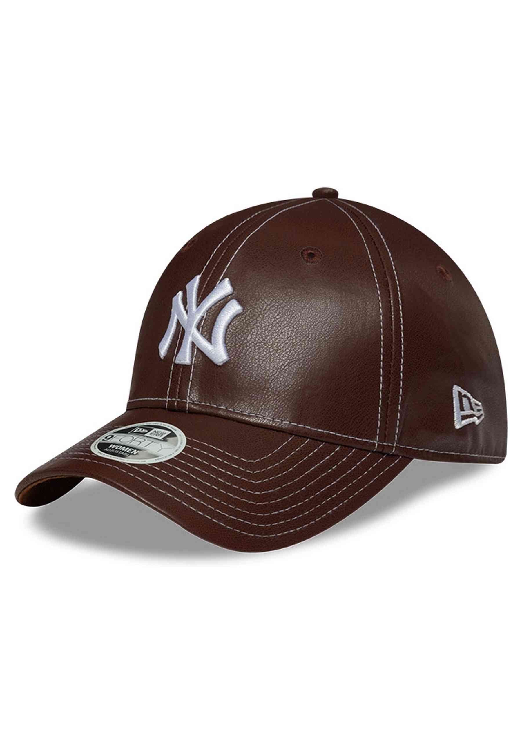 GORRA NEW ERA MARRON YANKEES WMNS TOPSTITCH PU 9FORTY NEYYAN