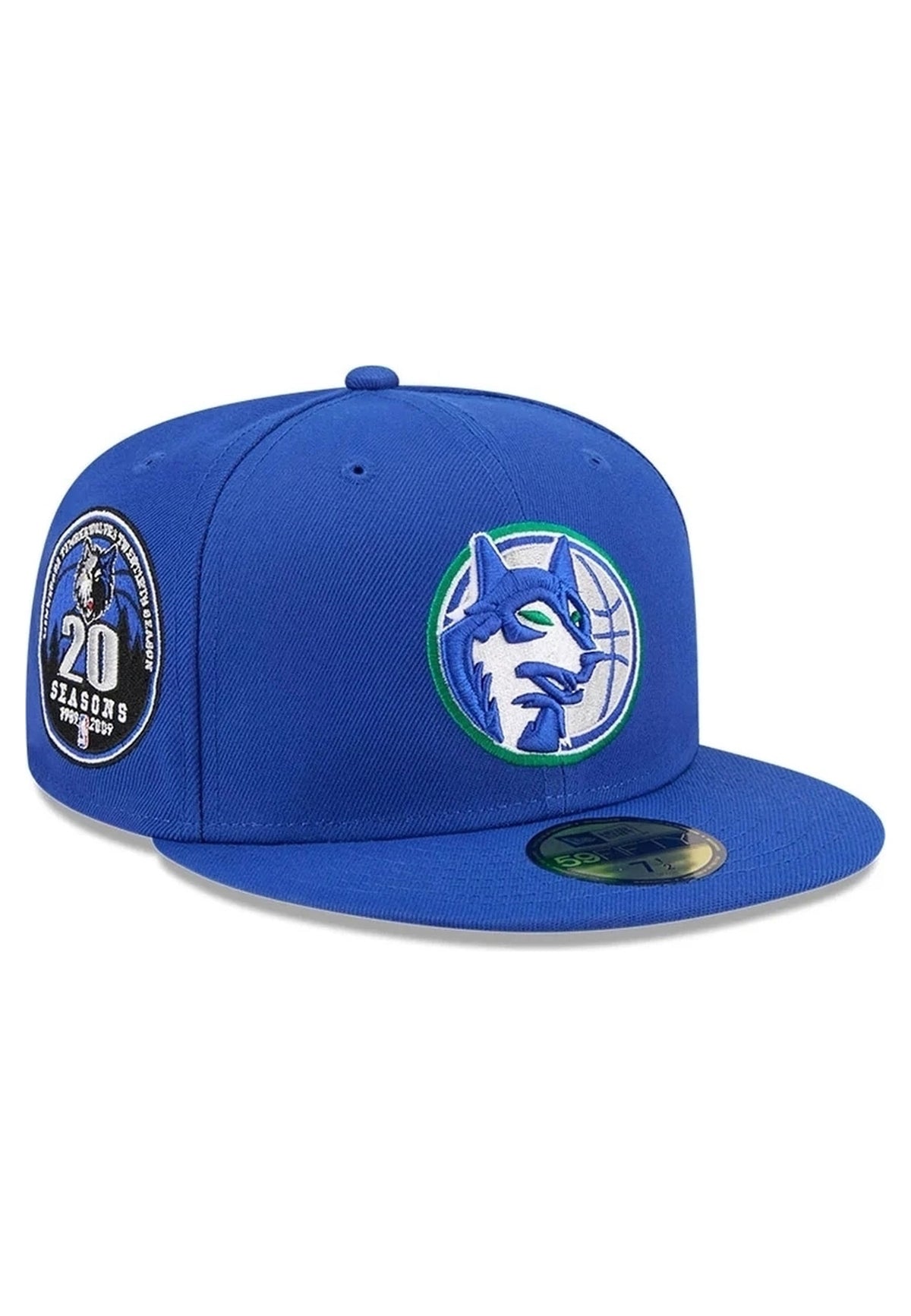 GORRA NEW ERA MINNESOTA TIMBERWOLVES 59FIFTY HARDWOOD CLASSIC ROYAL