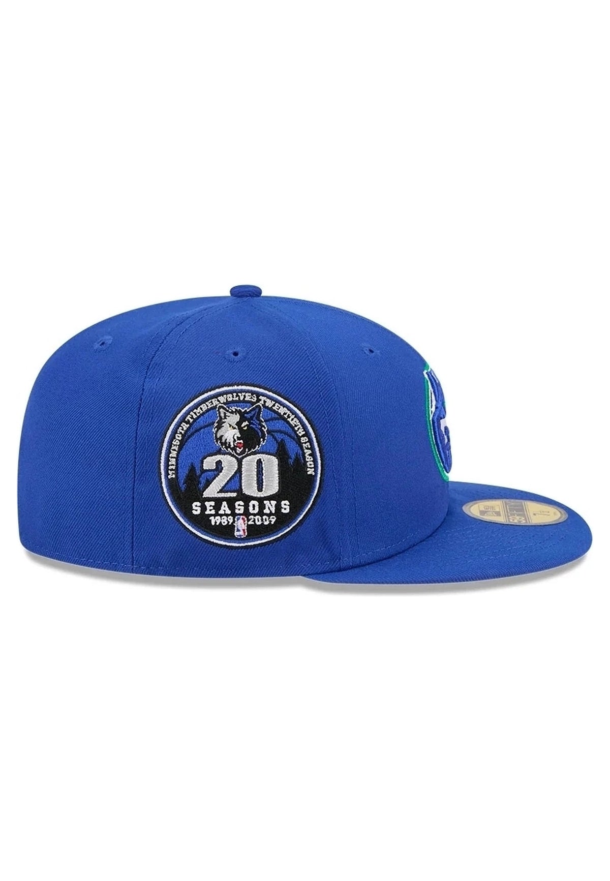 GORRA NEW ERA MINNESOTA TIMBERWOLVES 59FIFTY HARDWOOD CLASSIC ROYAL