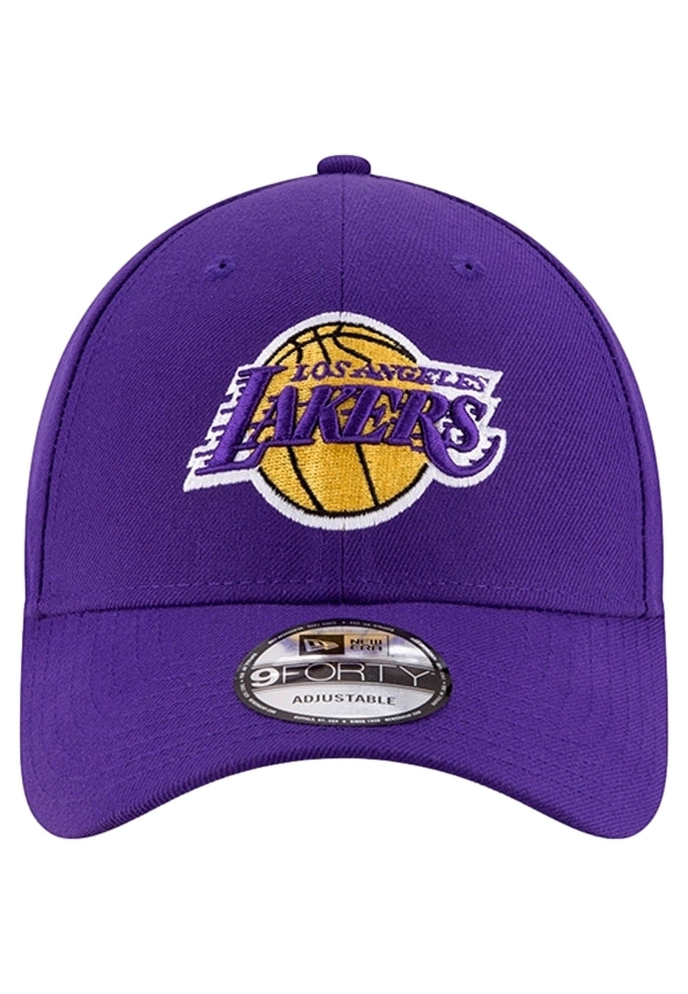 GORRA NEW ERA MORADA LOGO LAKERS BORDADO FRENTE VISERA CURVA - AREA ZERO