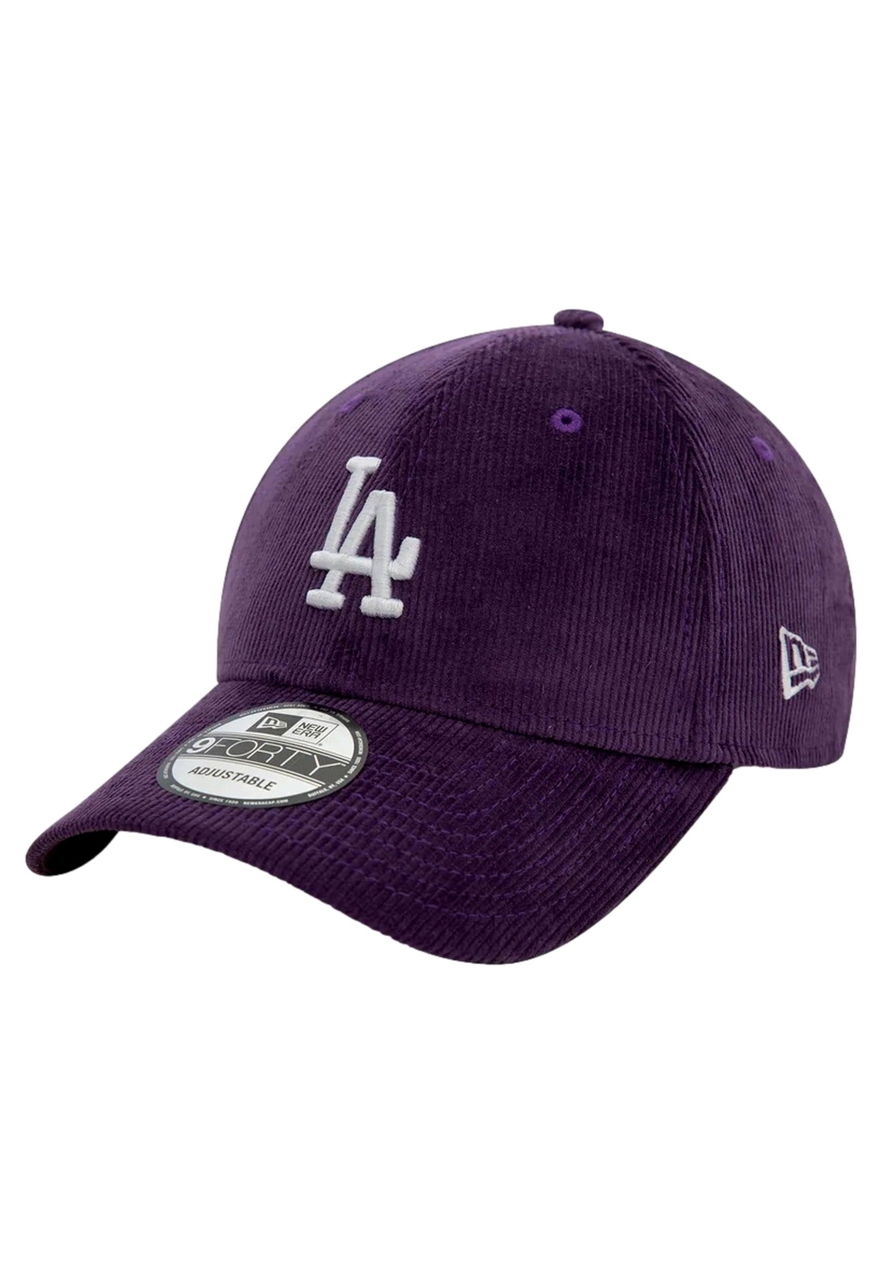 GORRA NEW ERA MORADA PANA DODGERS CORD 9FORTY LOSDOD