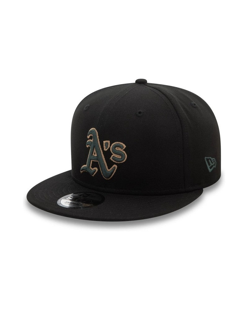 GORRA NEW ERA NEGRA ATHLETICS SEASONAL WS 9FIFTY OAKATH