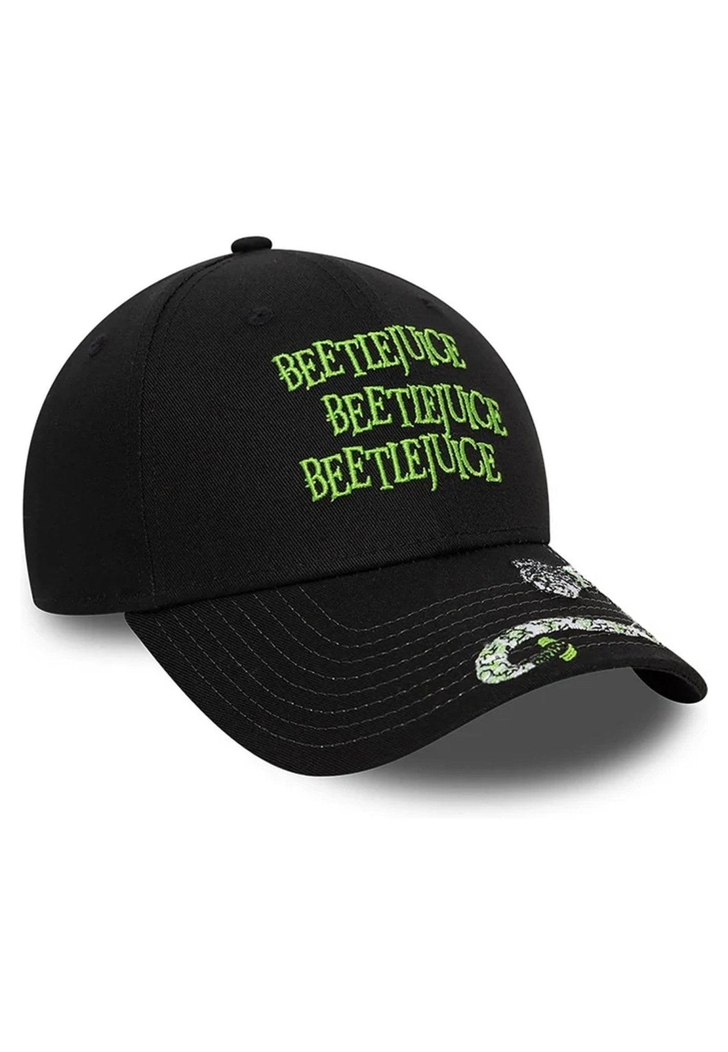 GORRA NEW ERA NEGRA BEETLEJUICE VISO HIT 9FORTY BEETLE - AREA ZERO