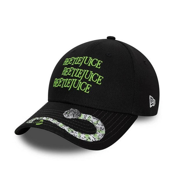 GORRA NEW ERA NEGRA BEETLEJUICE VISO HIT 9FORTY BEETLE