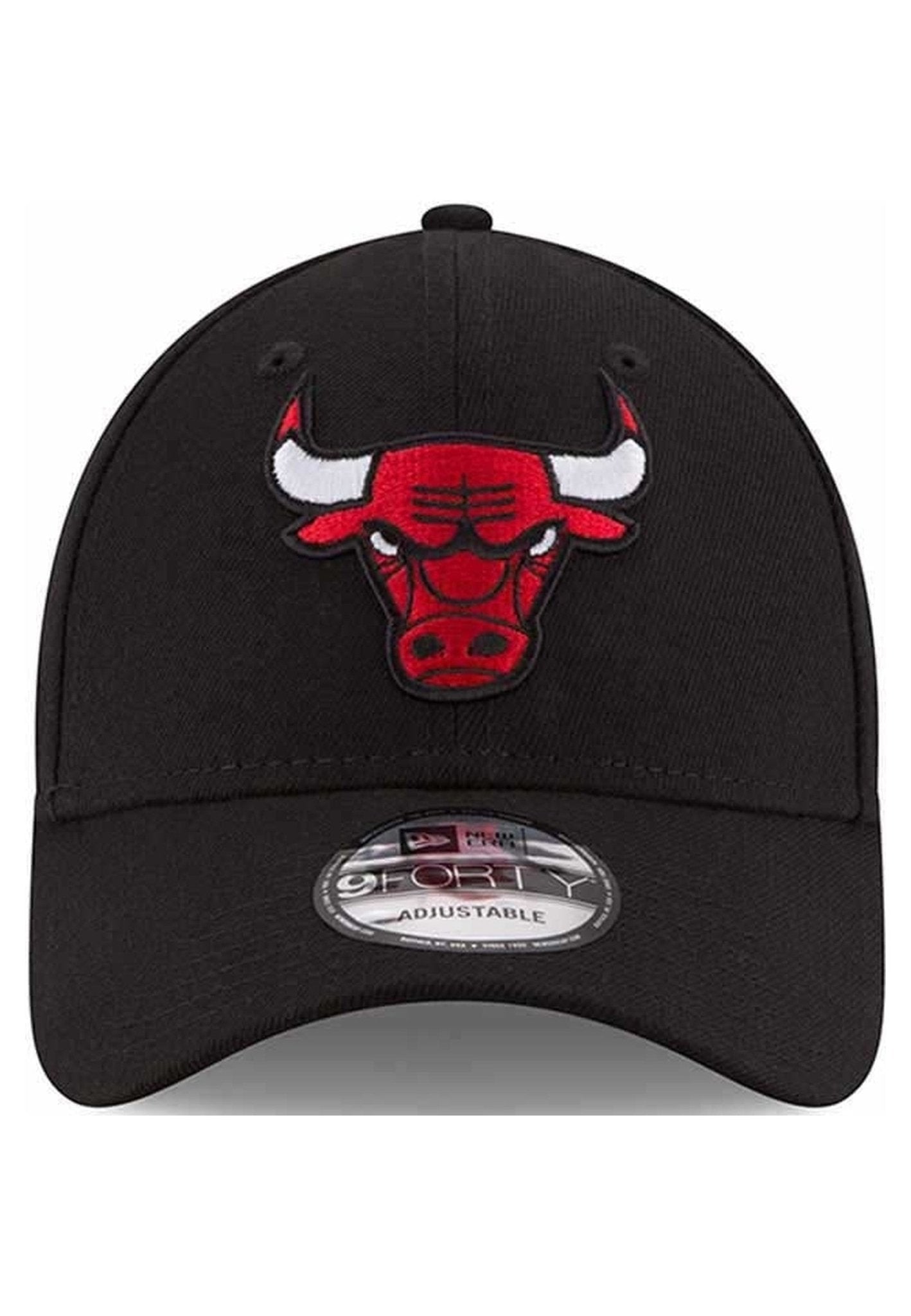 GORRA NEW ERA NEGRA BORDADO CHICAGO BULLS FRENTE VISERA CURVA - AREA ZERO
