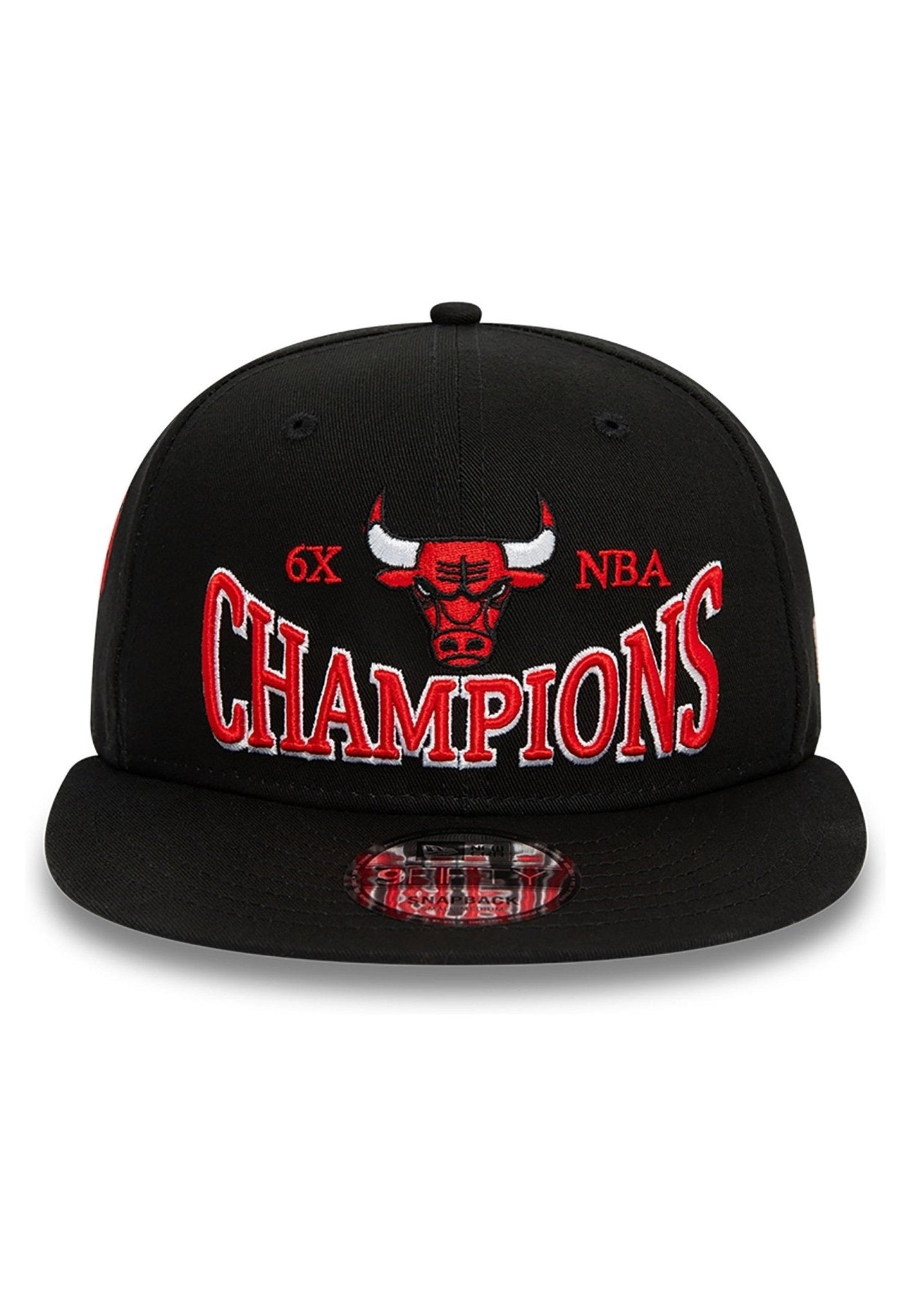 GORRA NEW ERA NEGRA BULLS CHAMPION PATCH 9FIFTY CHIBUL - AREA ZERO