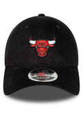 GORRA NEW ERA 9FORTY CHICAGO BULLS NBA CORD NEGRA
