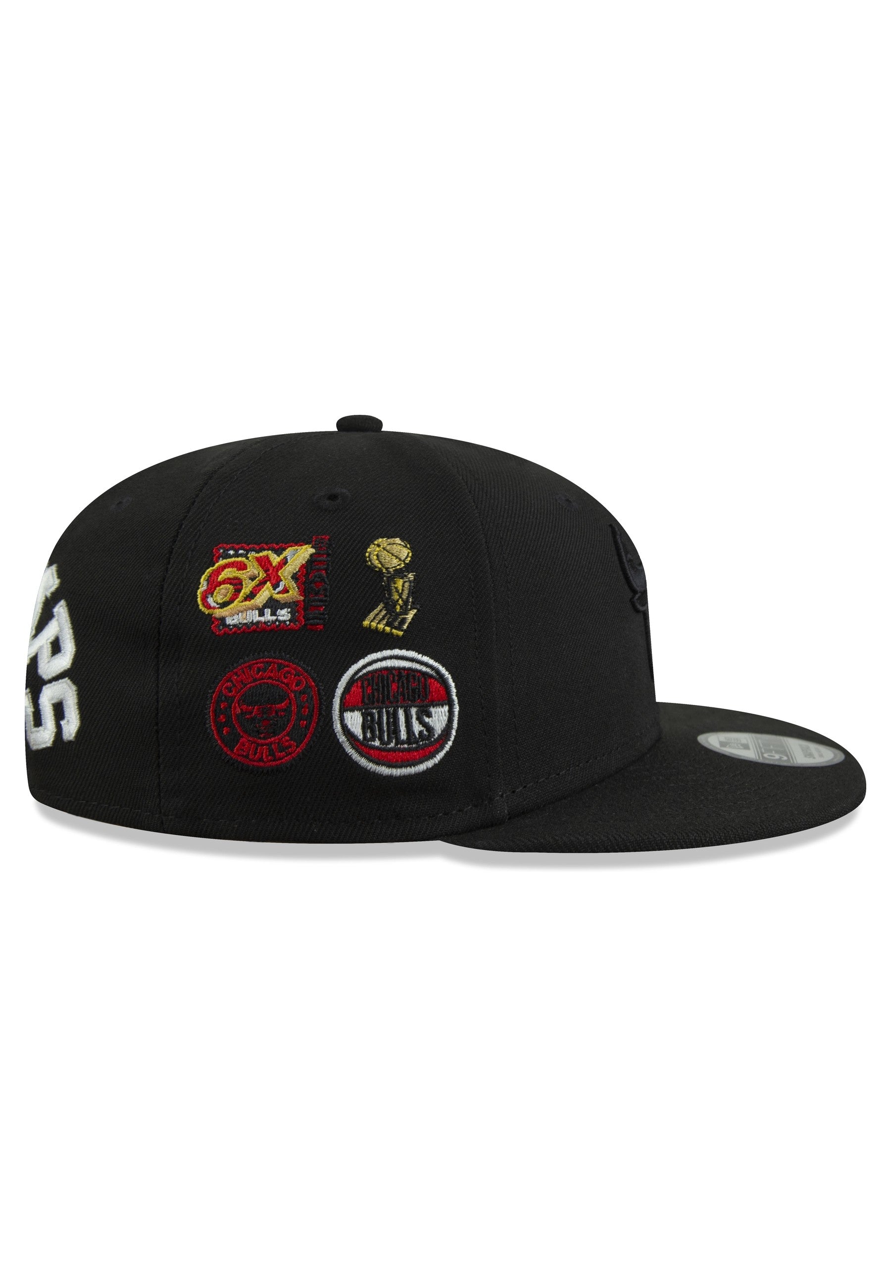 GORRA NEW ERA NEGRA BULLS LEAGUE CHAMPIONS 9FIFTY CHIBUL OTC