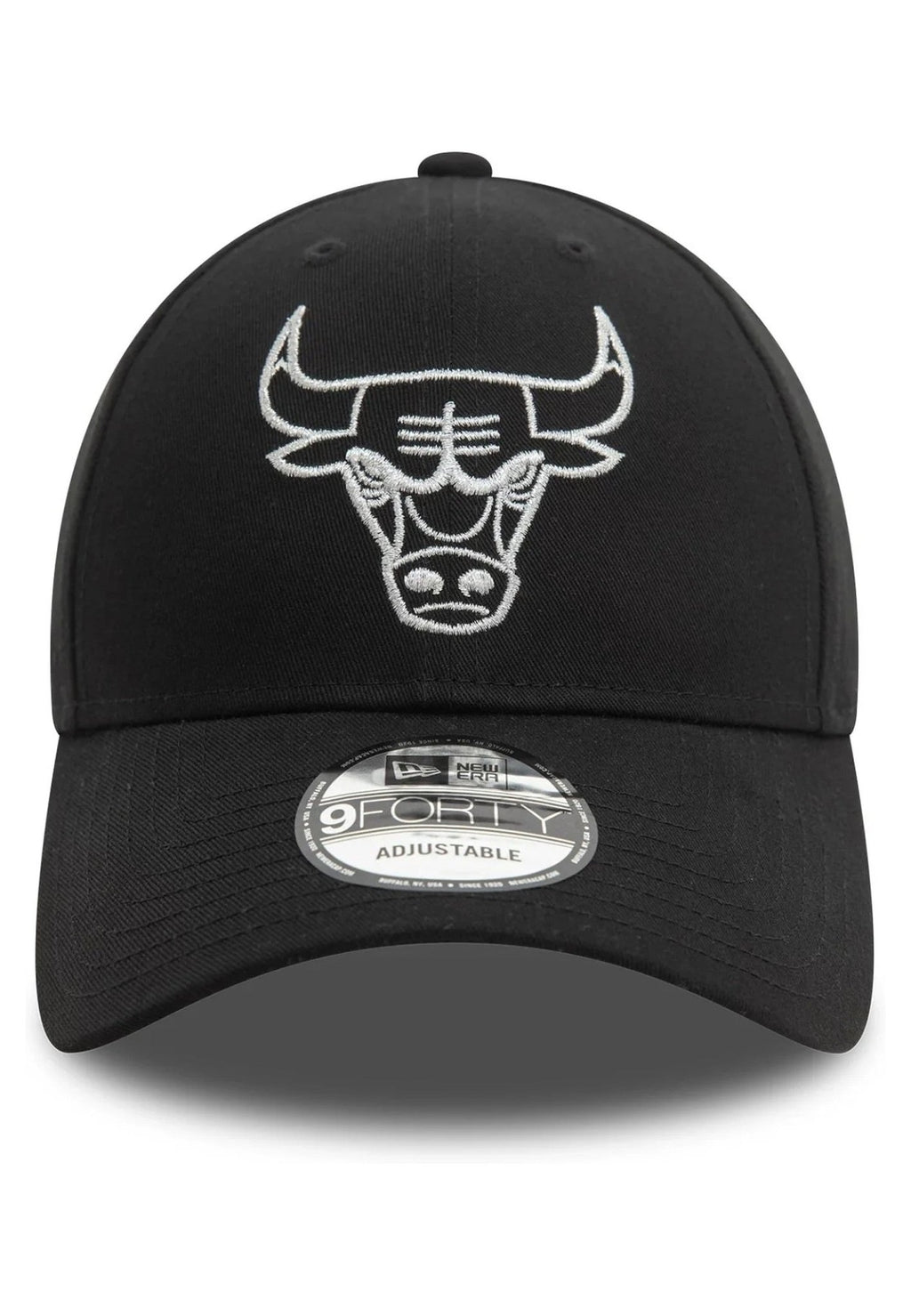 GORRA NEW ERA NEGRA BULLS METALLIC OUTLINE 9FORTY CHIBUL - AREA ZERO