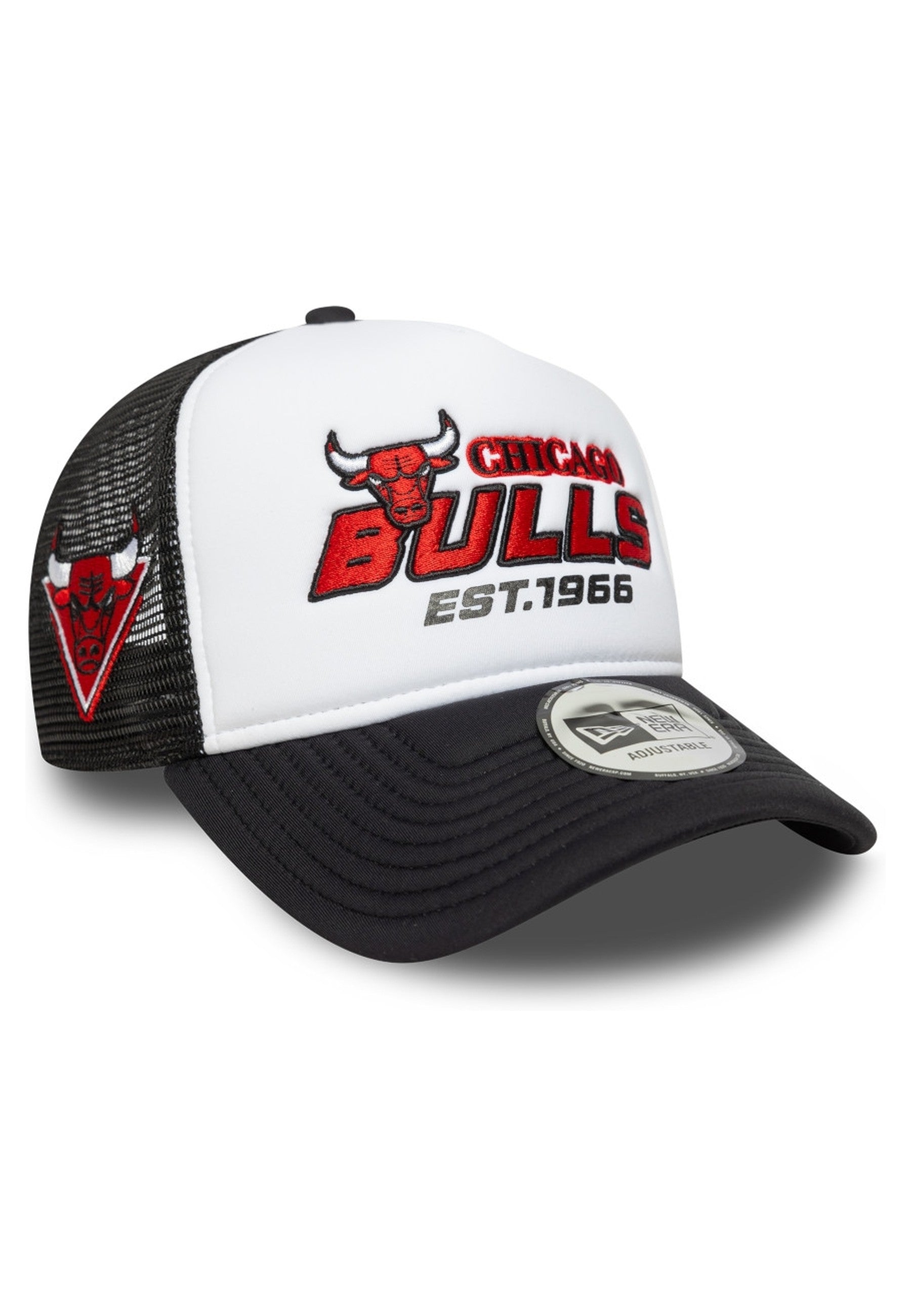 GORRA NEW ERA NEGRA BULLS NBA GRAPHIC FOAM TRUCKER