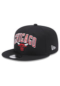 GORRA NEW ERA NEGRA BULLS NBA PATCH 9FIFTY CHIBUL