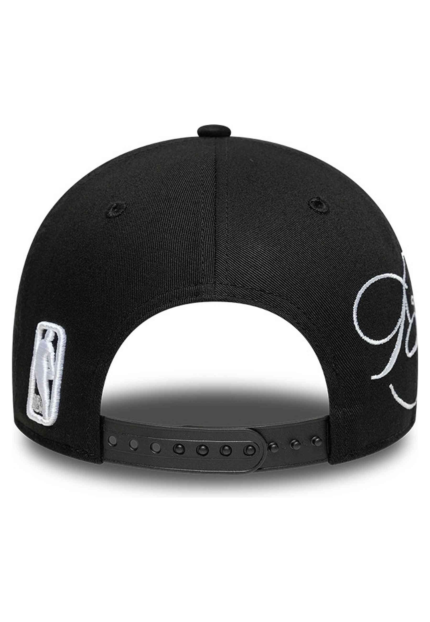GORRA NEW ERA NEGRA BULLS NBA SIDE SCRIPT 9FORTY MC CHIBUL