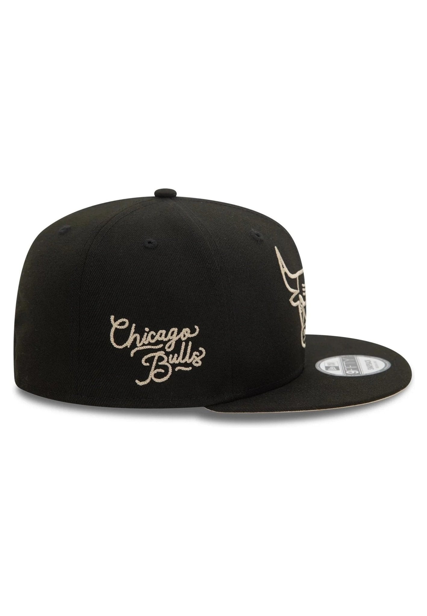 GORRA NEW ERA NEGRA BULLS NBA WORDMARK 9FIFTY CHIBUL - AREA ZERO