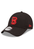 GORRA NEW ERA NEGRA BULLS TEAM LOGO INFILL 9FORTY CHIBUL