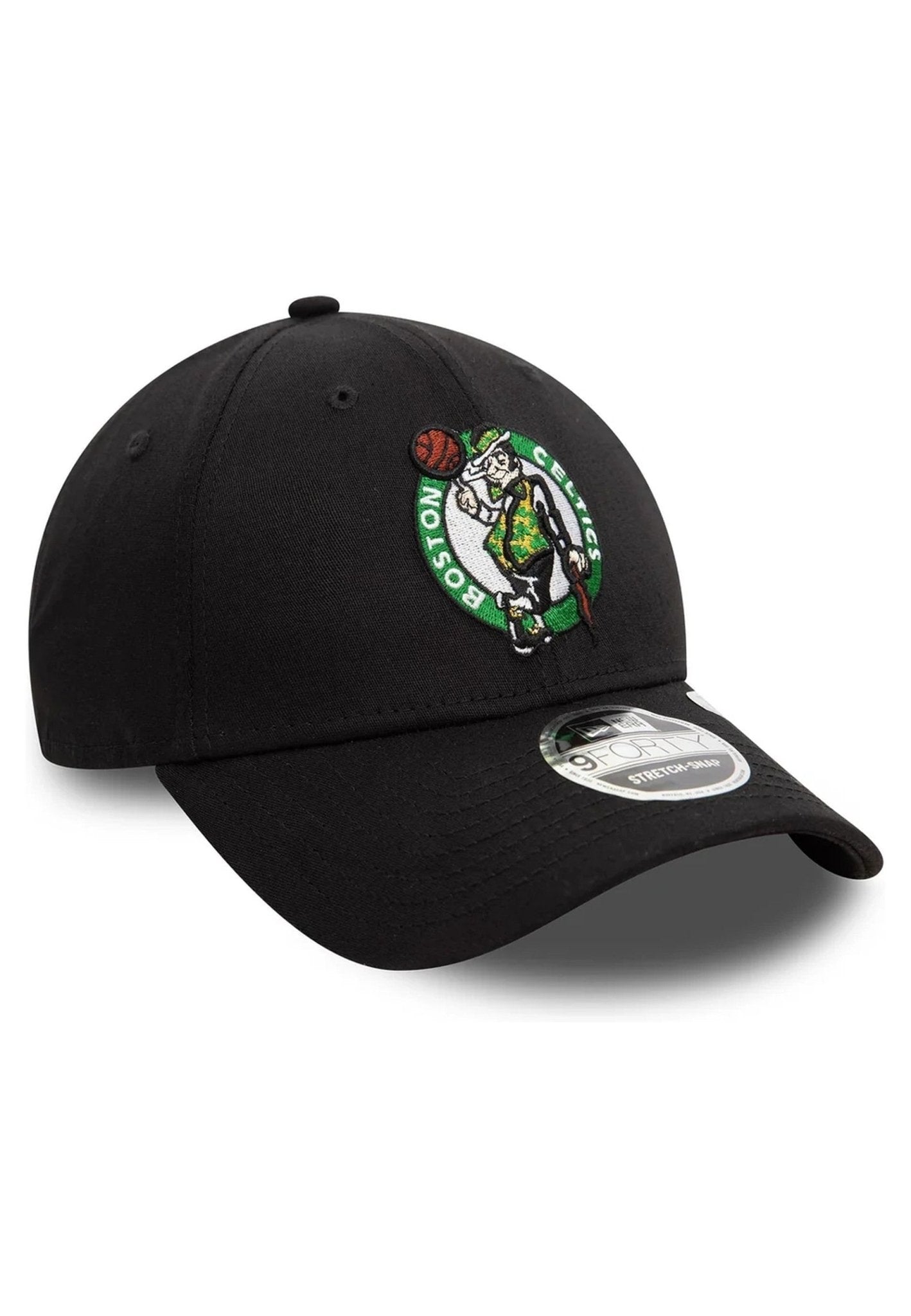 GORRA NEW ERA NEGRA CELTICS 9FORTY STRETCH SNAP BOSCEL - AREA ZERO