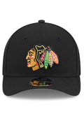 GORRA NEW ERA 9FORTY CHICAGO BLACKHAWKS NHL TEAM NEGRA
