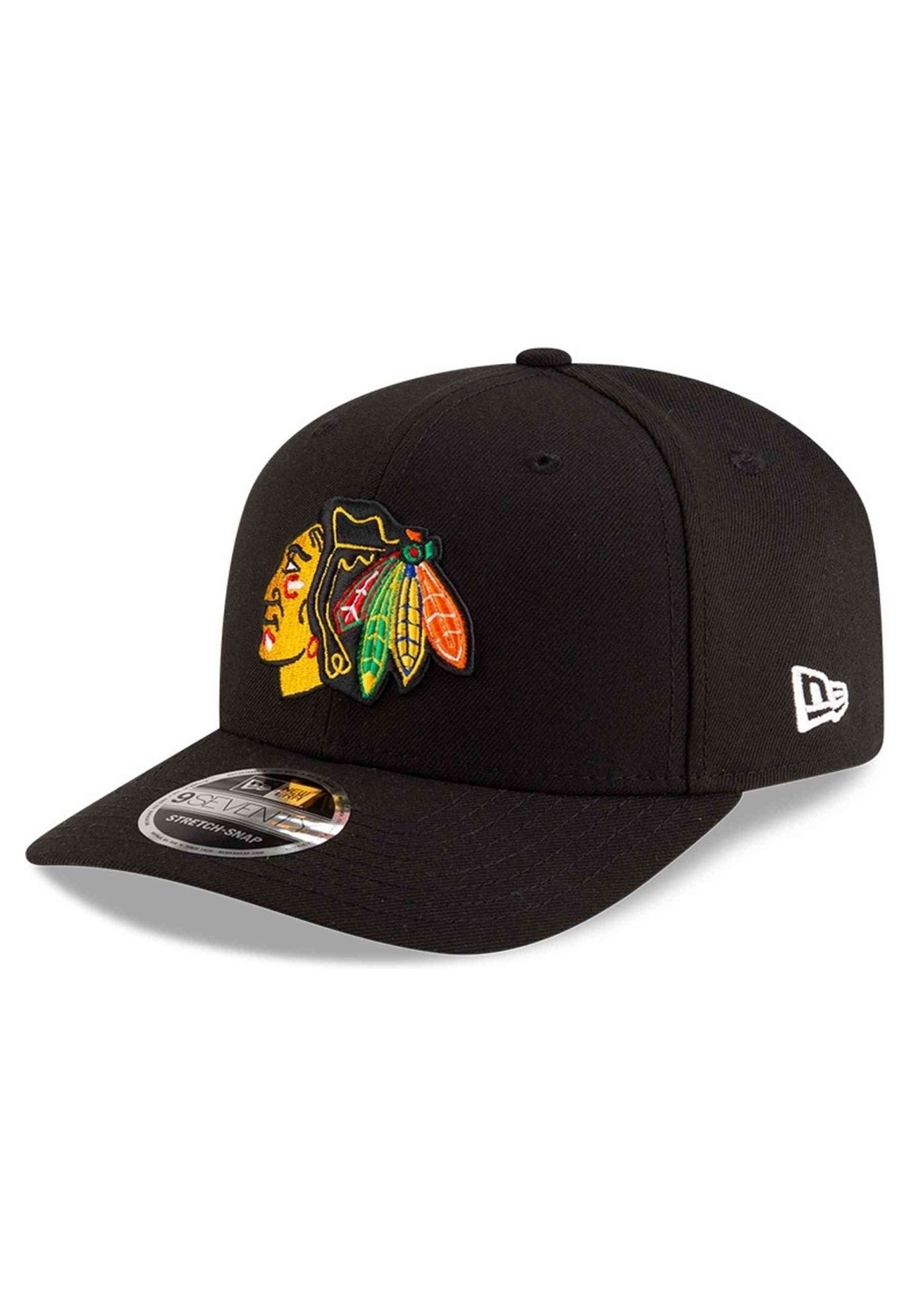 GORRA NEW ERA NEGRA CHICAGO BLACKHAWKS NHL TEAM 970SS CHIBLA - AREA ZERO