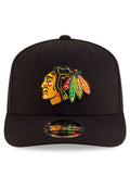 GORRA NEW ERA 9SEVENTY CHICAGO BLACKHAWKS NHL TEAM NEGRA