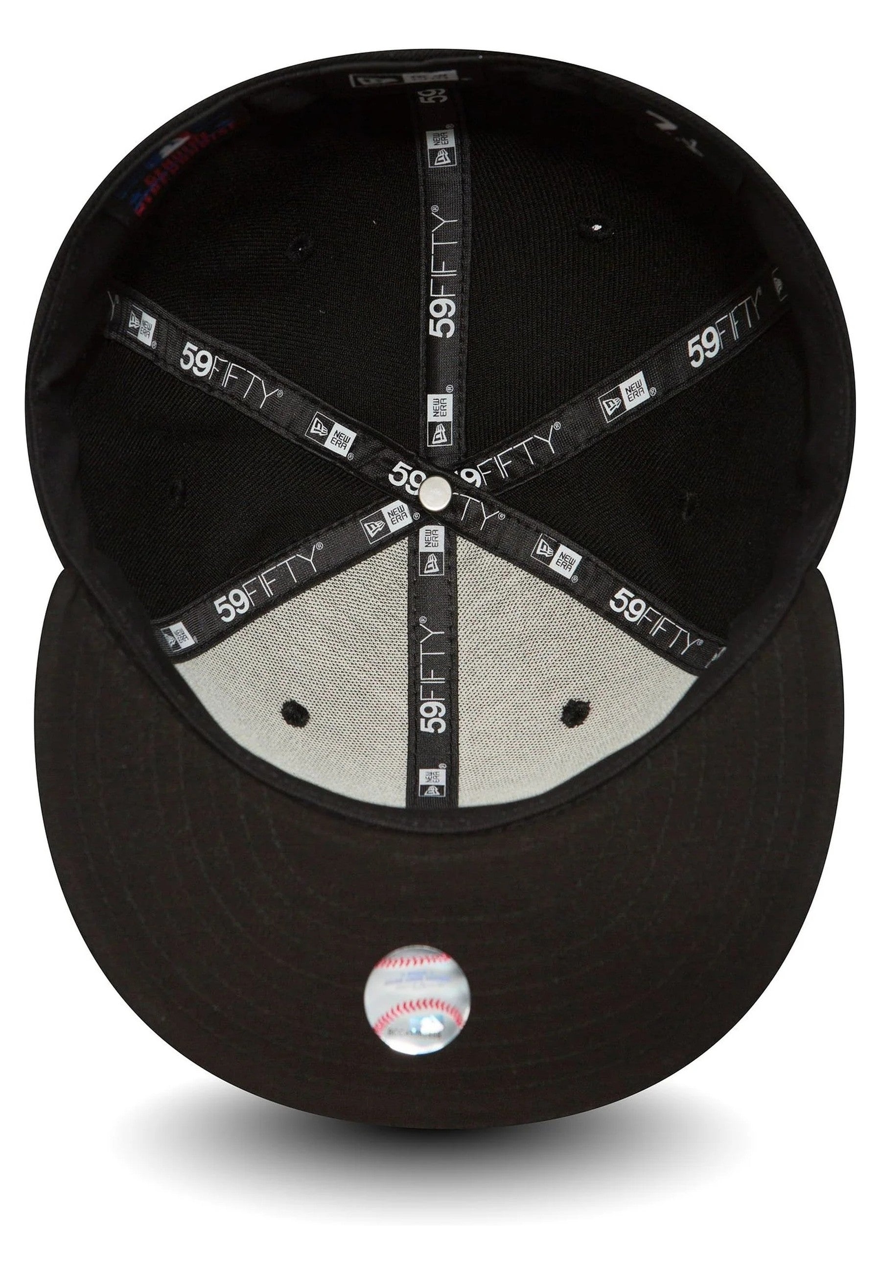 GORRA NEW ERA NEGRA DODGERS MLB BASIC 59FIFTY LOSDOD