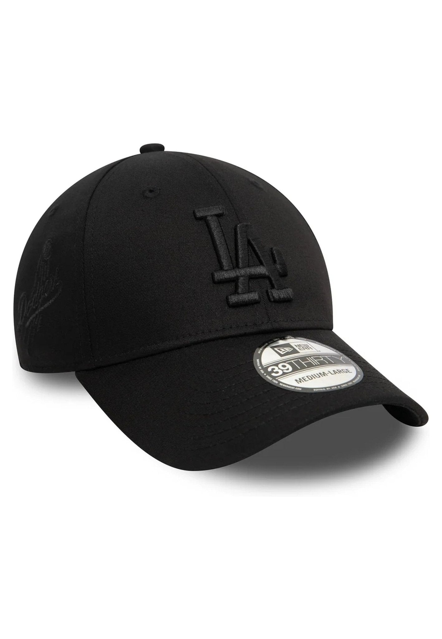 GORRA NEW ERA NEGRA DODGERS MONOCHROME 39THIRTY LOSDOD - AREA ZERO