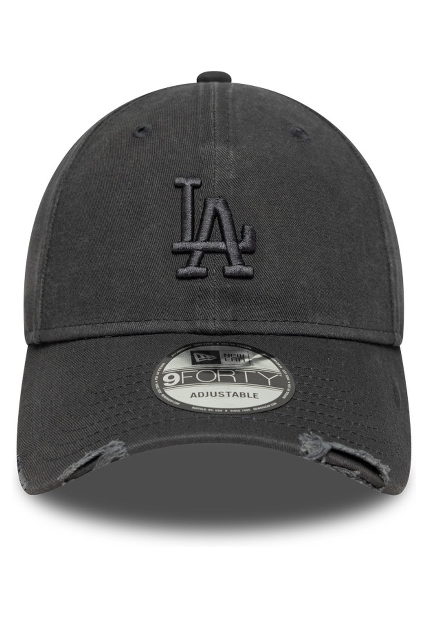 GORRA NEW ERA NEGRA DODGERS WASH DISTRESS 9FORTY LOSDOD