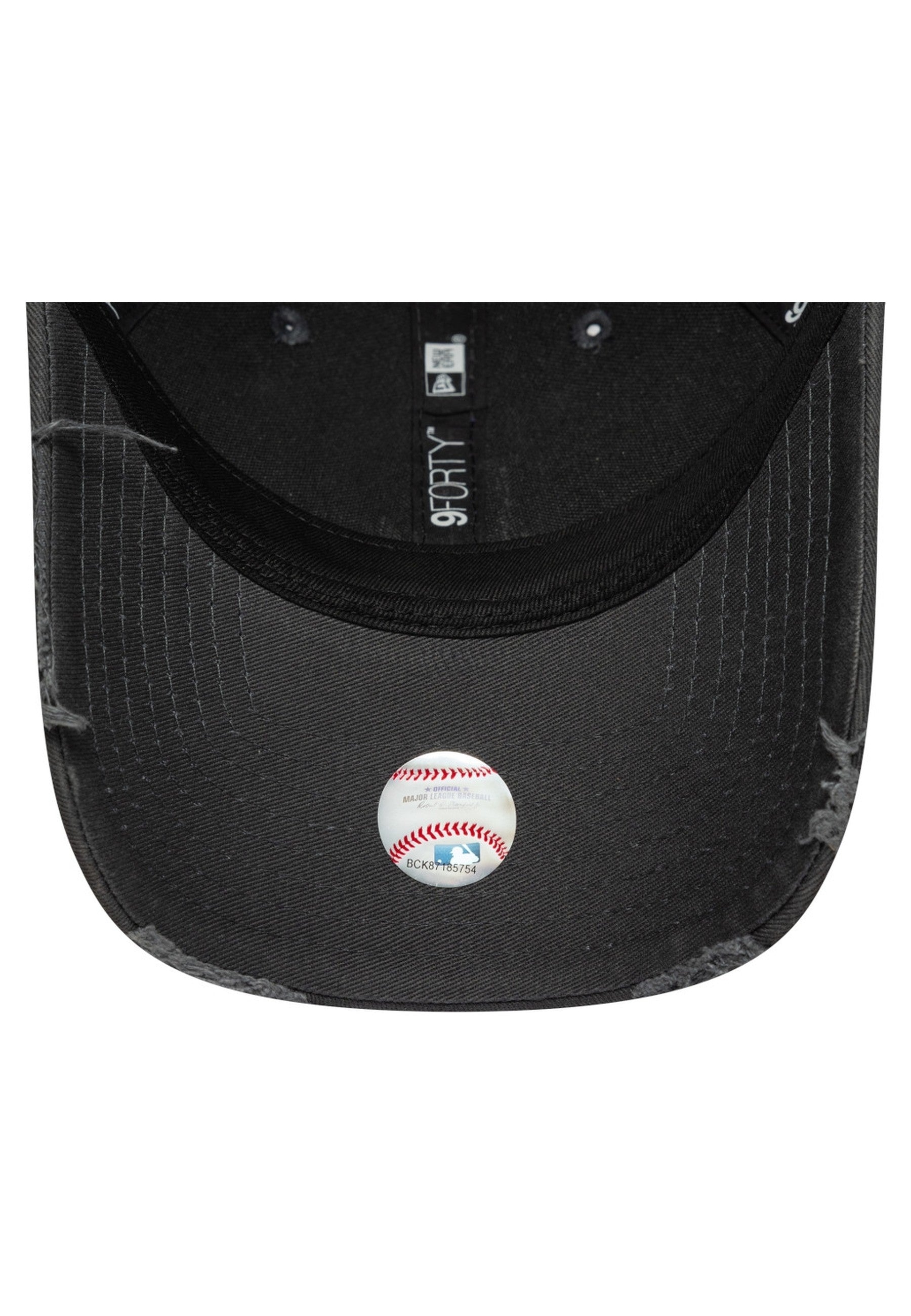 GORRA NEW ERA NEGRA DODGERS WASH DISTRESS 9FORTY LOSDOD