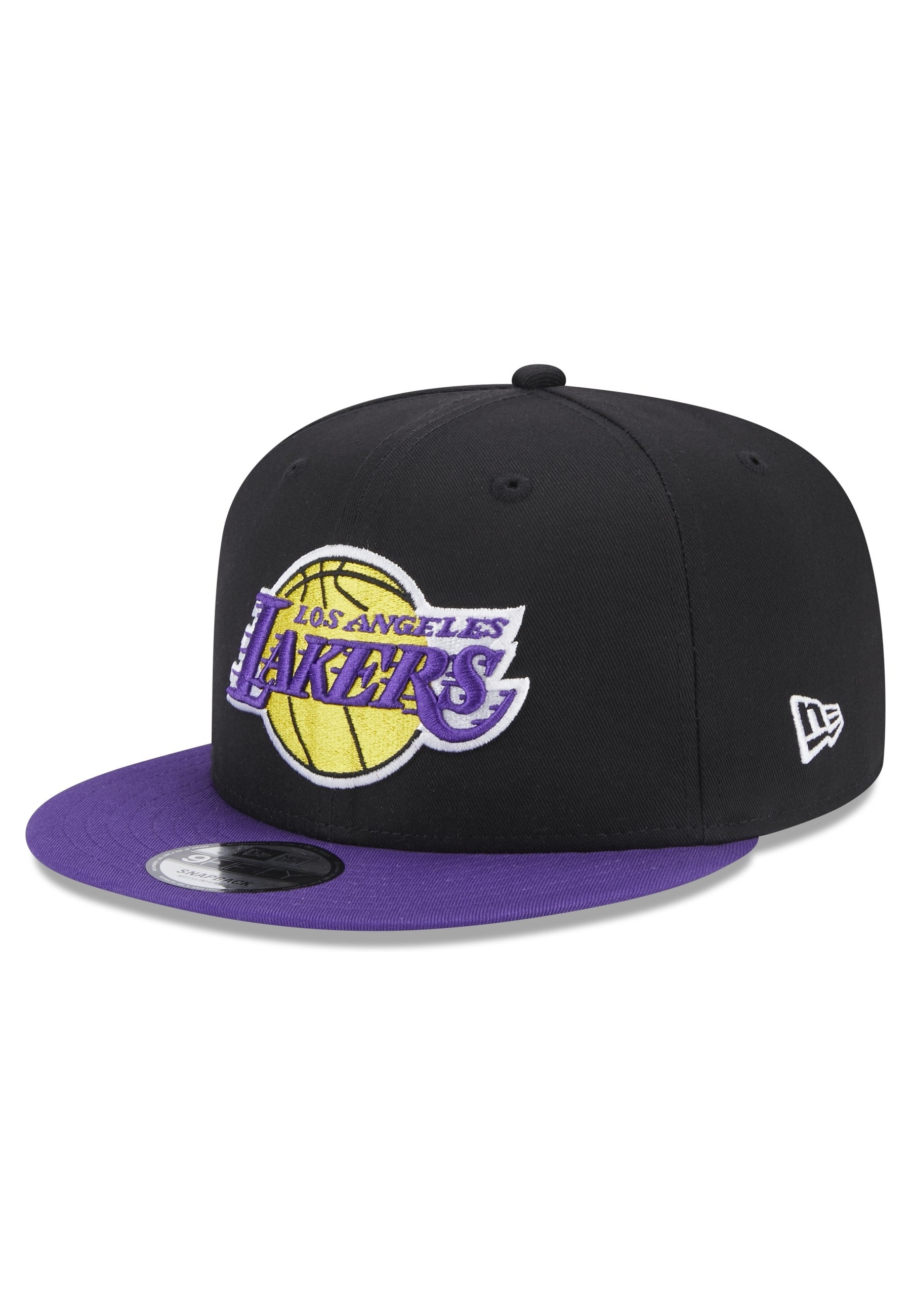 GORRA NEW ERA NEGRA LAKERS CONTRAST SIDE PATCH 9FIFTY