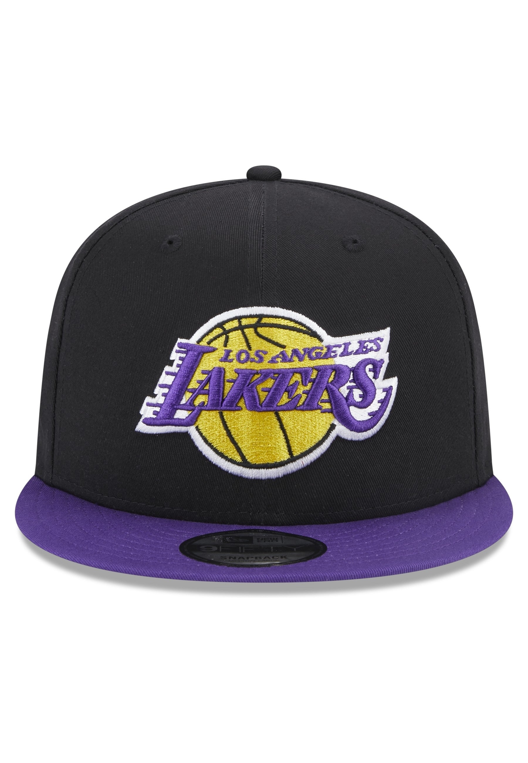 GORRA NEW ERA NEGRA LAKERS CONTRAST SIDE PATCH 9FIFTY