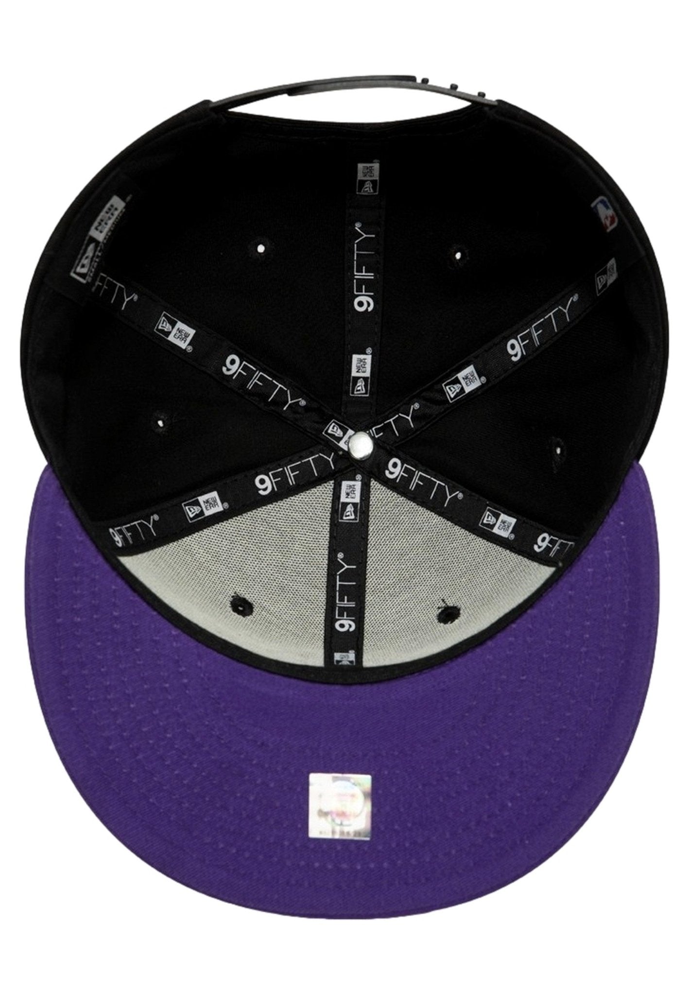 GORRA NEW ERA NEGRA LAKERS NBA FIFTY NOS 950 LOSLAK - AREA ZERO