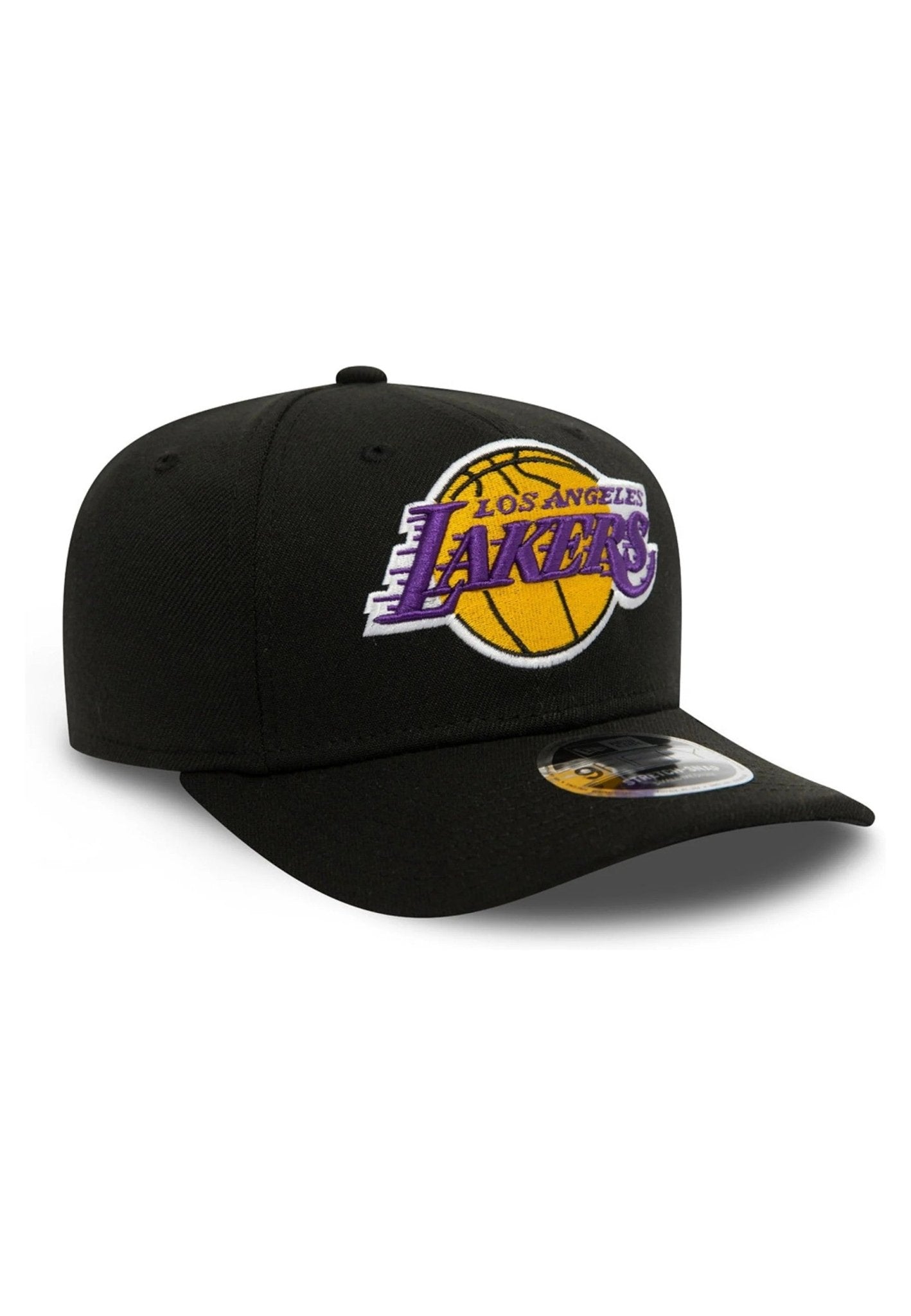 GORRA NEW ERA NEGRA LAKERS STRETCH SNAP 9FIFTY LOSLAK - AREA ZERO