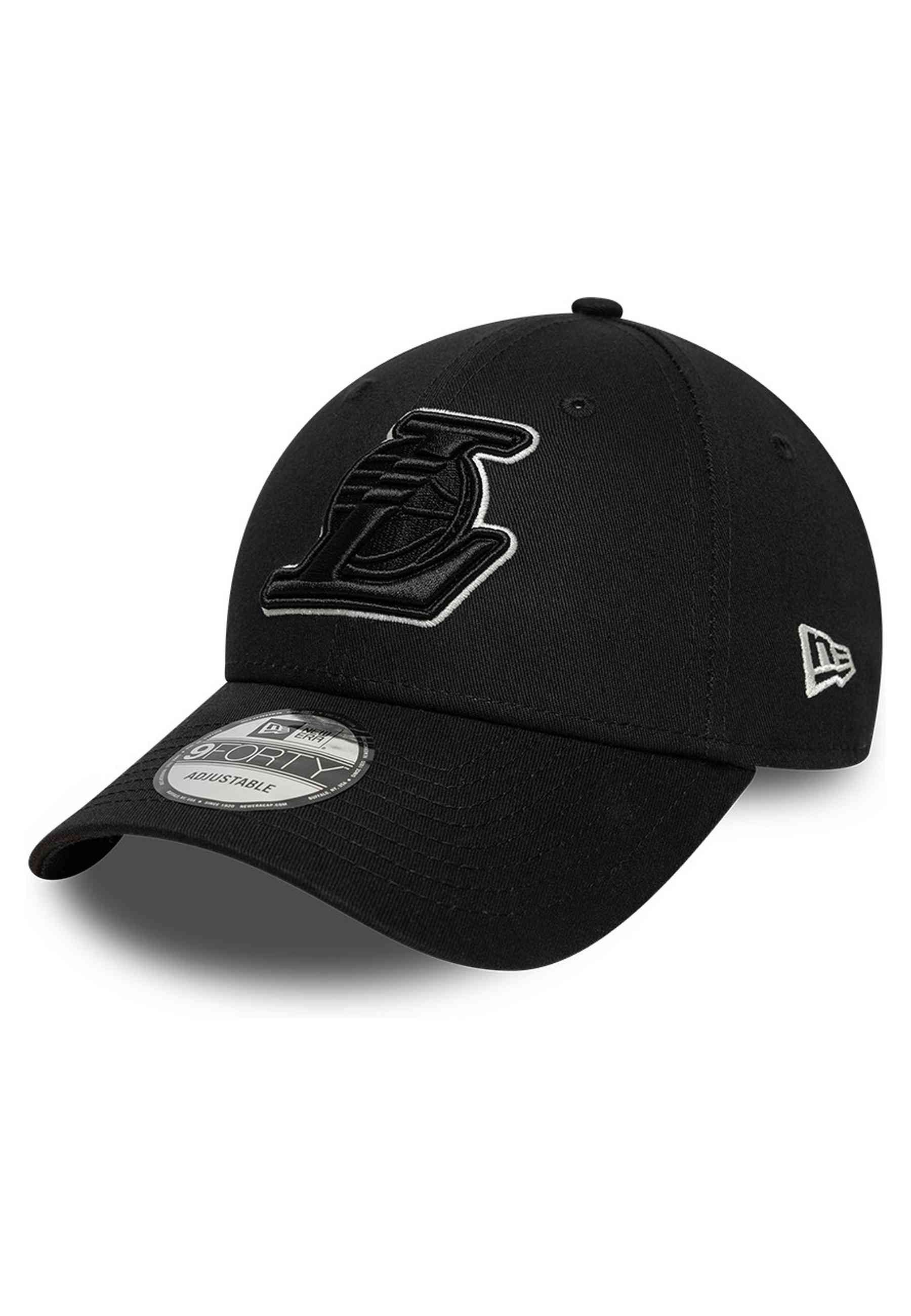 GORRA NEW ERA NEGRA LAKERS TEAM OUTLINE 9FORTY LOSLAK