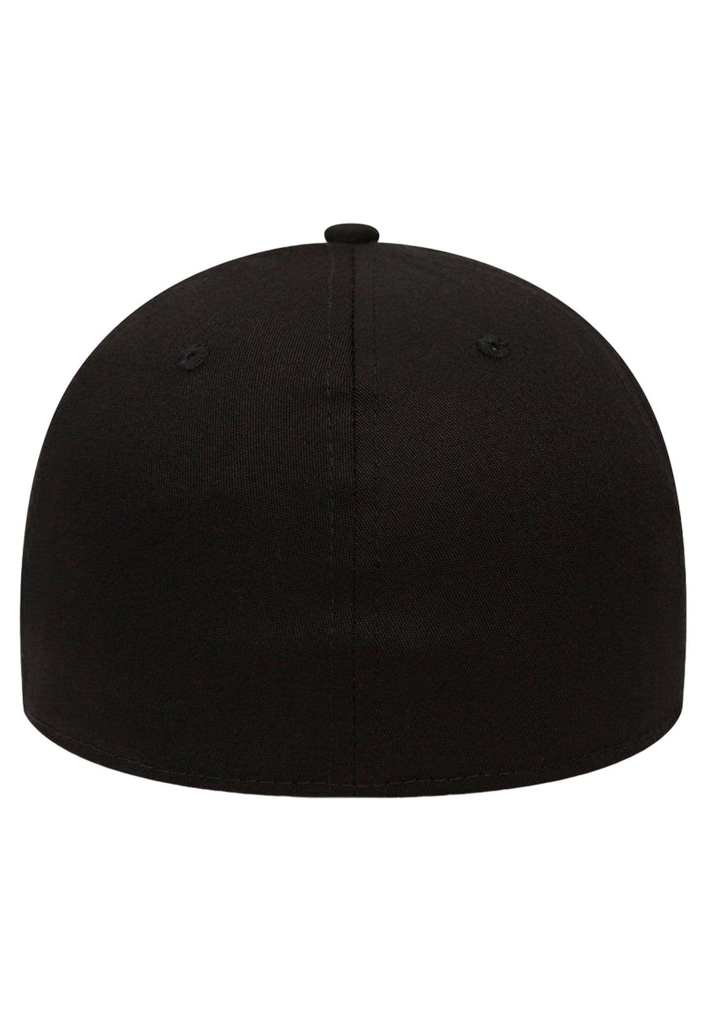 GORRA NEW ERA NEGRA LOGO NY BLANCO BORDADO FRENTE VISERA CURVA - AREA ZERO